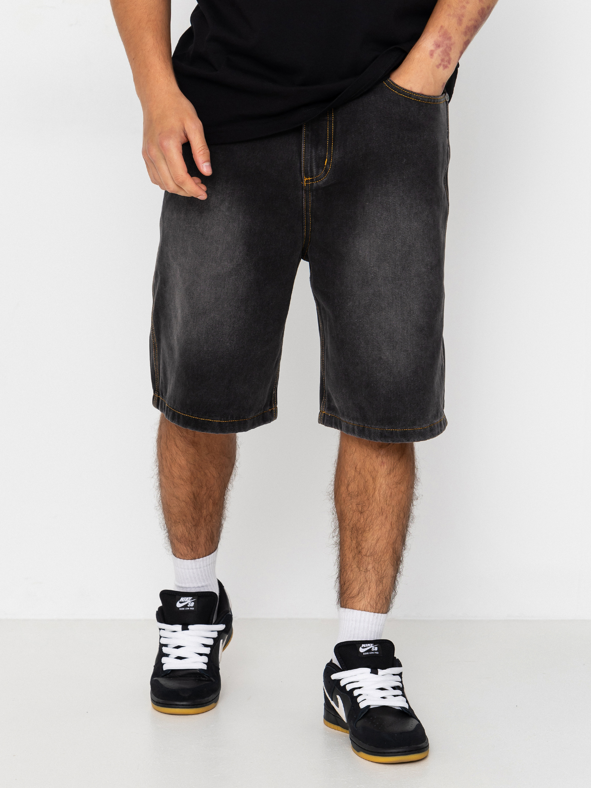 Kraťasy Rip Curl Inner Visions Denim (dark acid black)