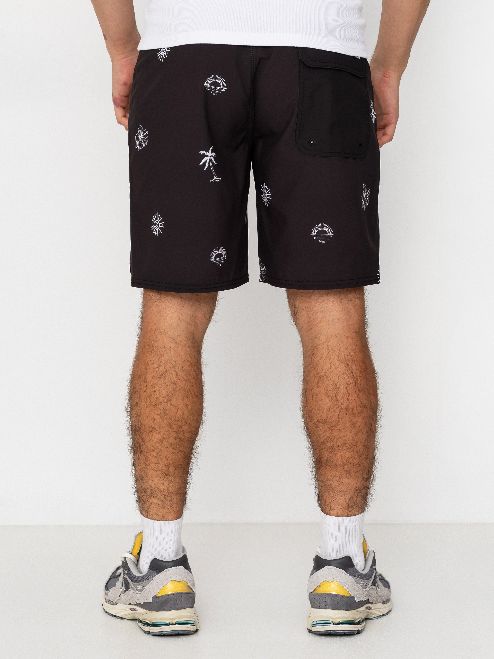 Plážové kraťasy Rip Curl Mirage Sessions (washed black)