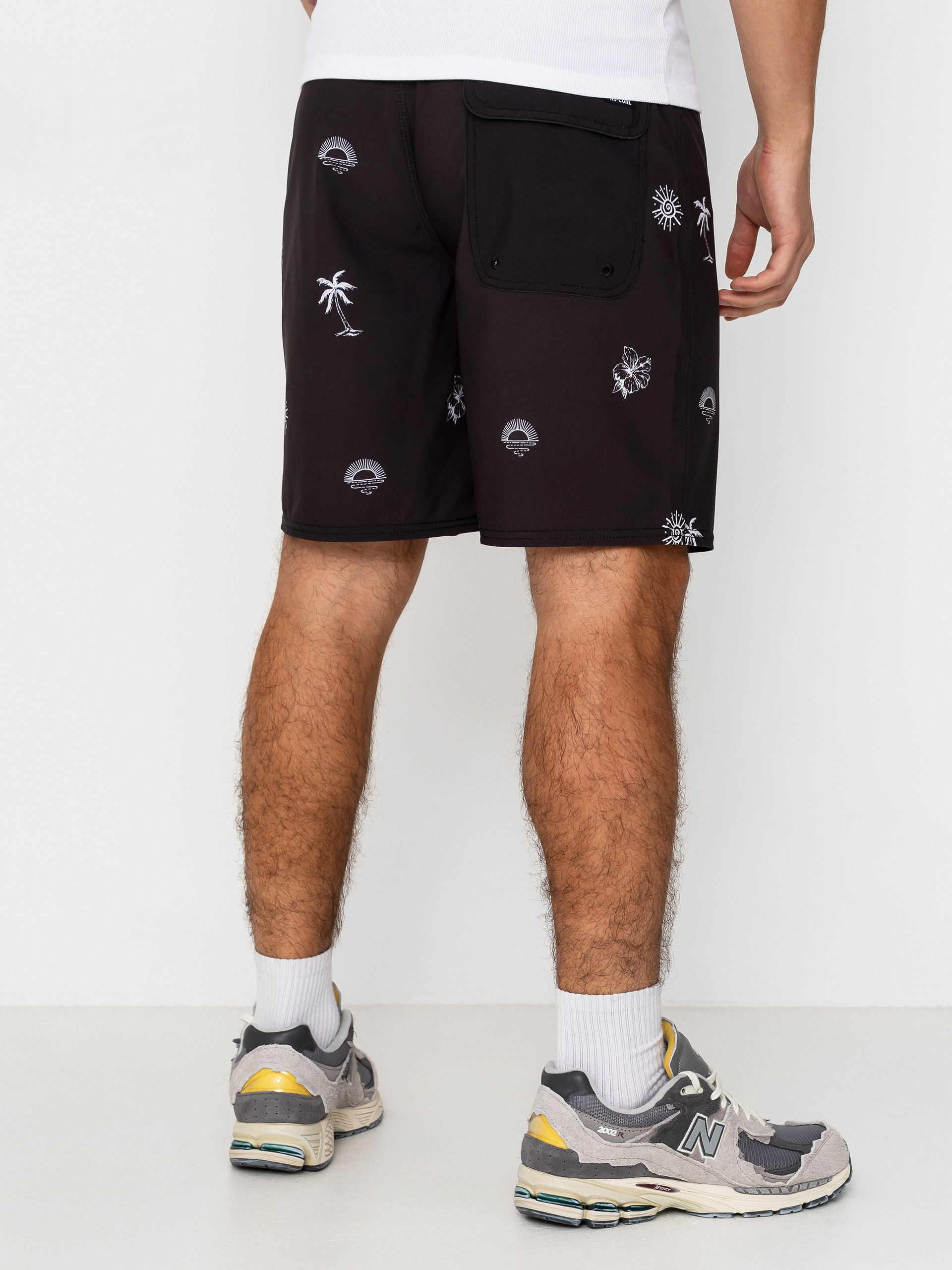 Plážové kraťasy Rip Curl Mirage Sessions (washed black)