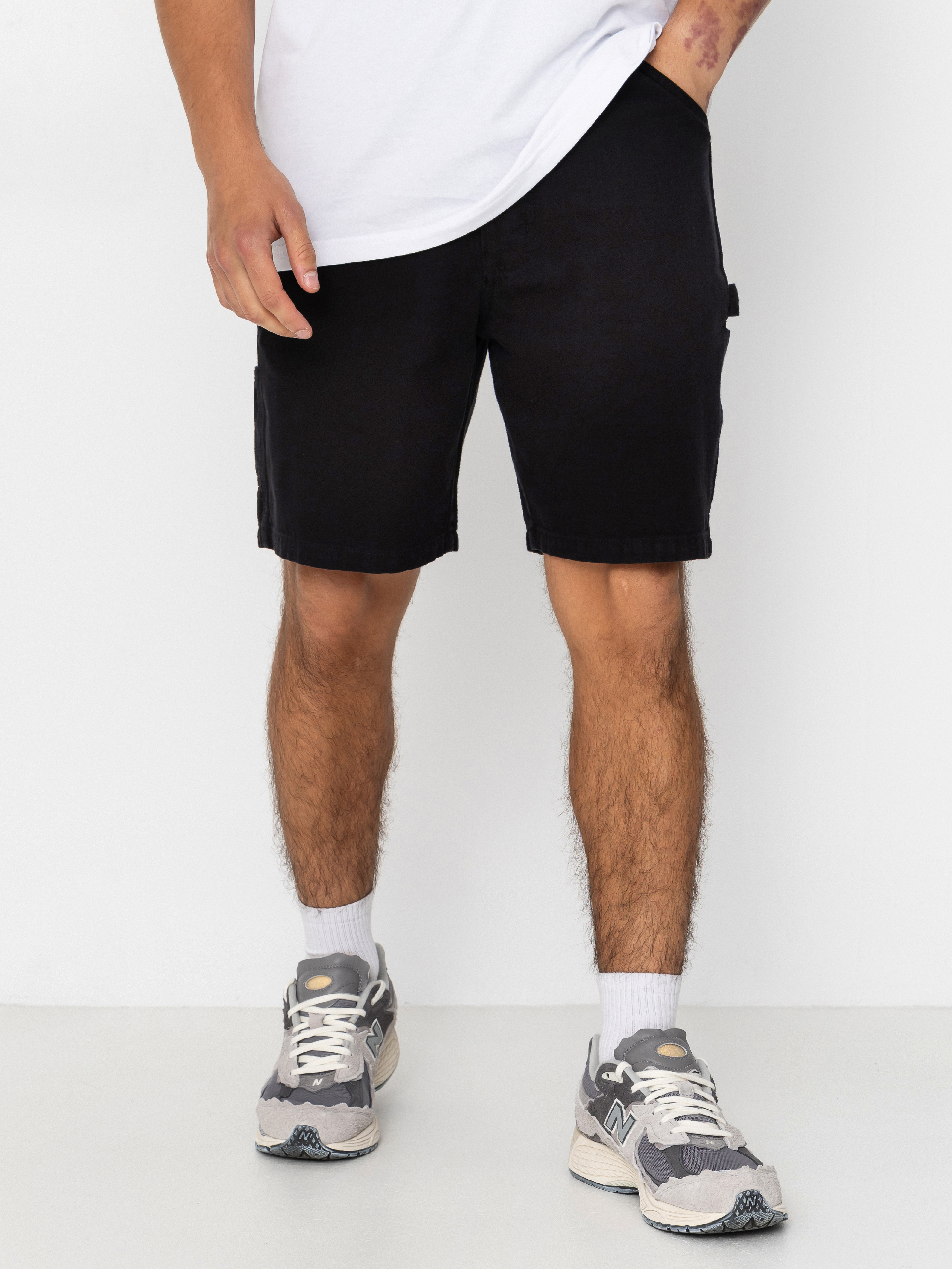 Kraťasy Deus Ex Machina Big Fella Chambray (black)