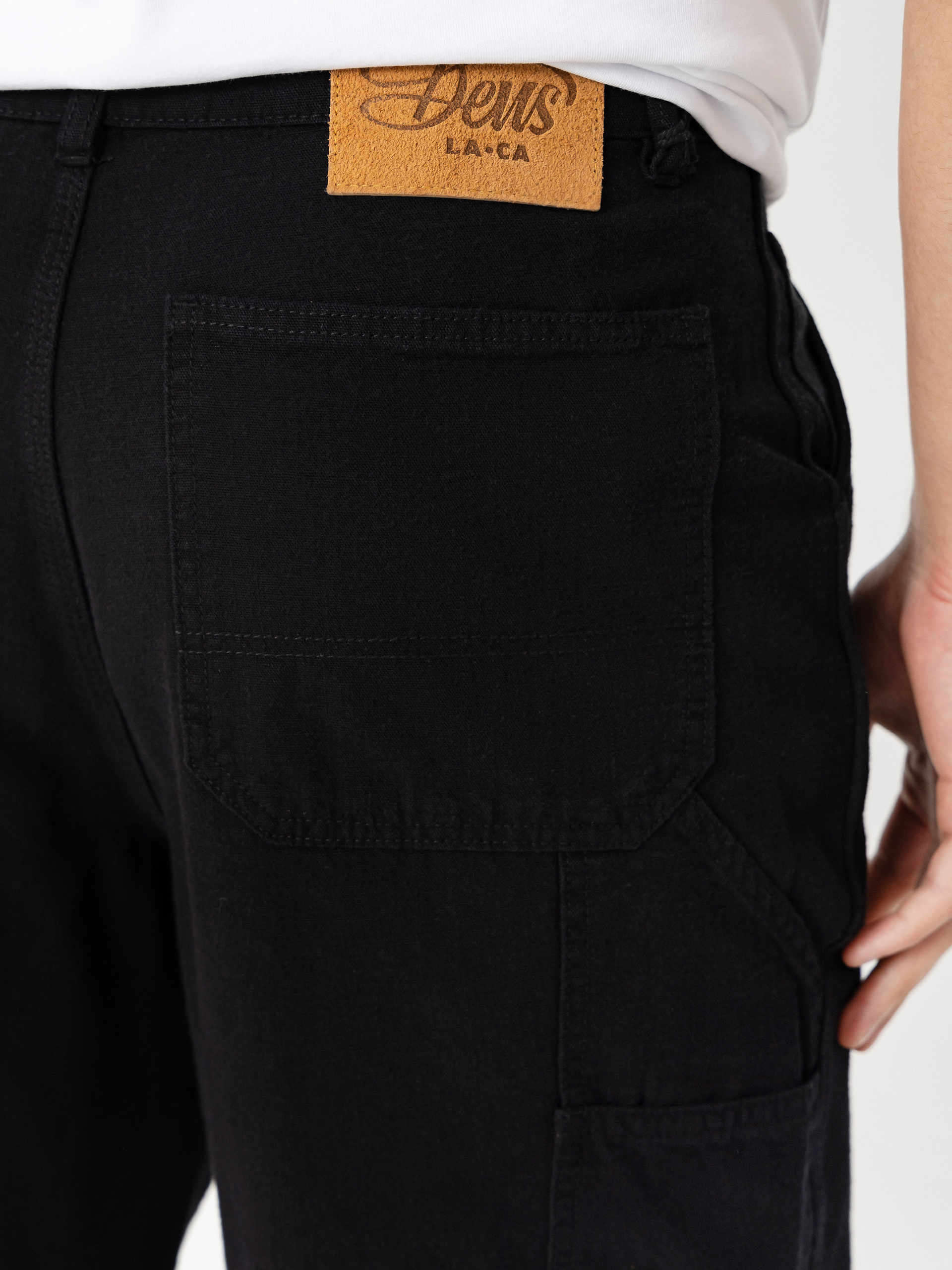 Kraťasy Deus Ex Machina Big Fella Chambray (black)