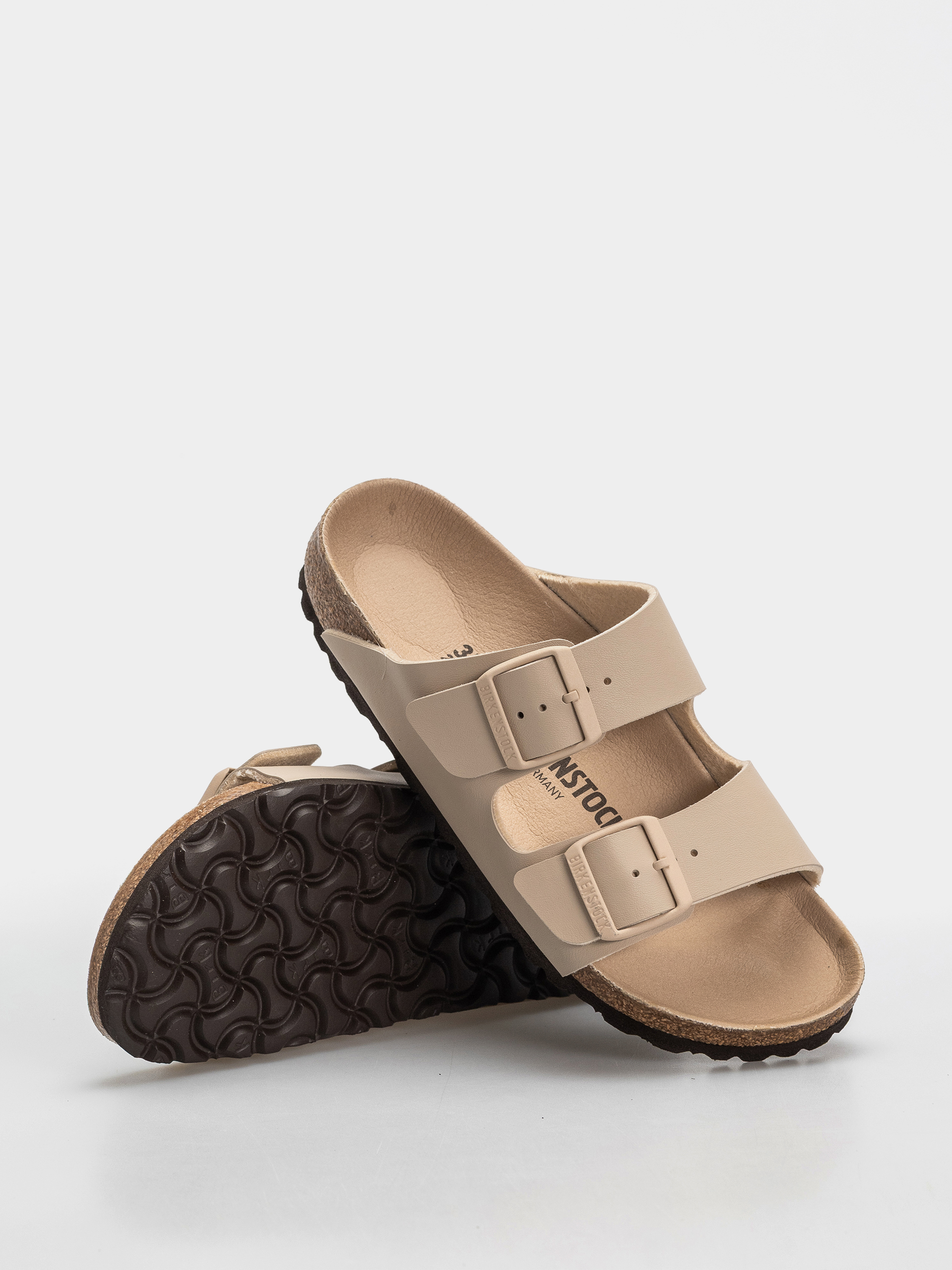 Plážovky Birkenstock Arizona Birko Flor Narrow (triples sandcastle)