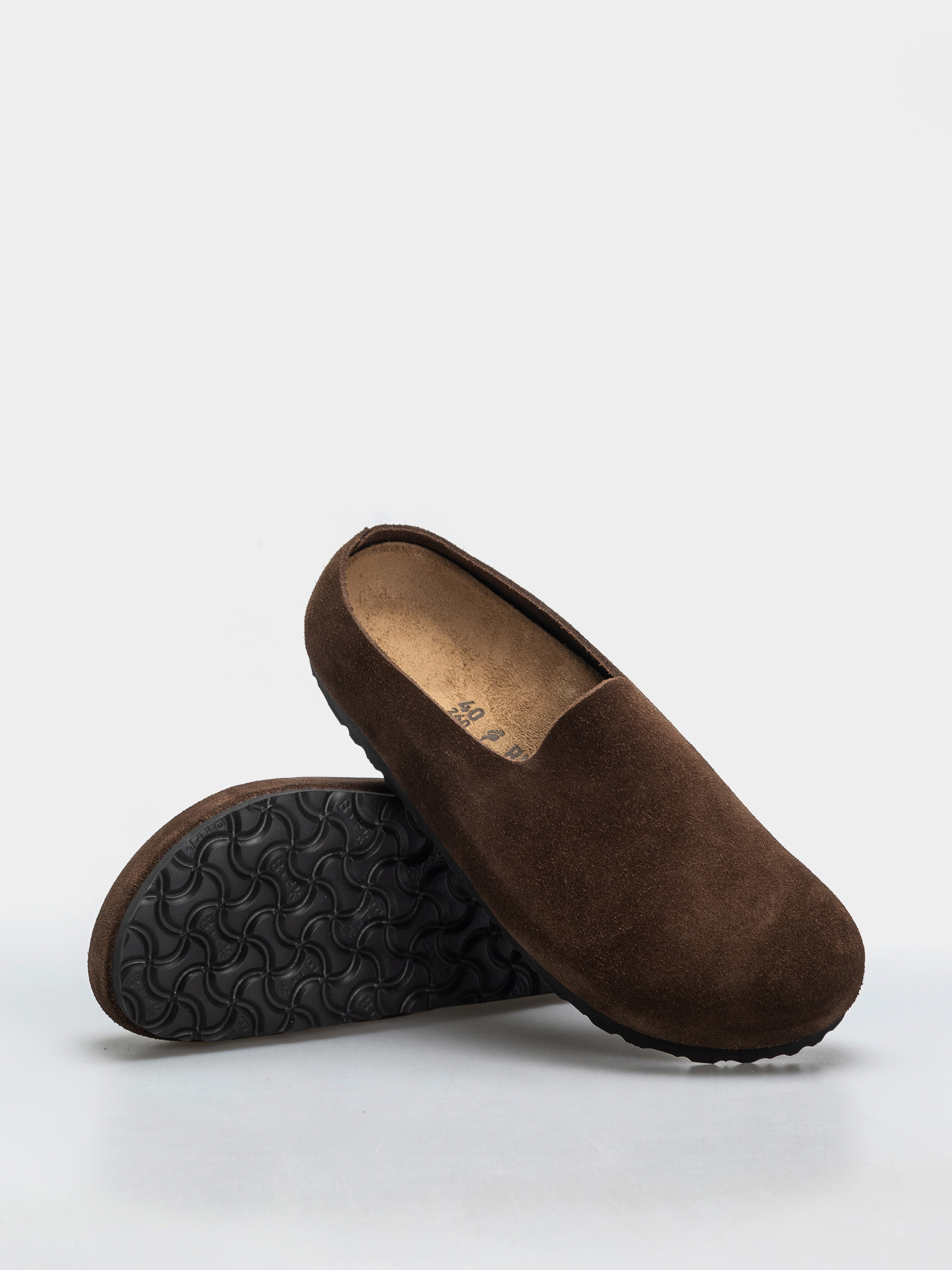 Plážovky Birkenstock Amsterdam Wrapped Suede Leather Narrow (carafe)