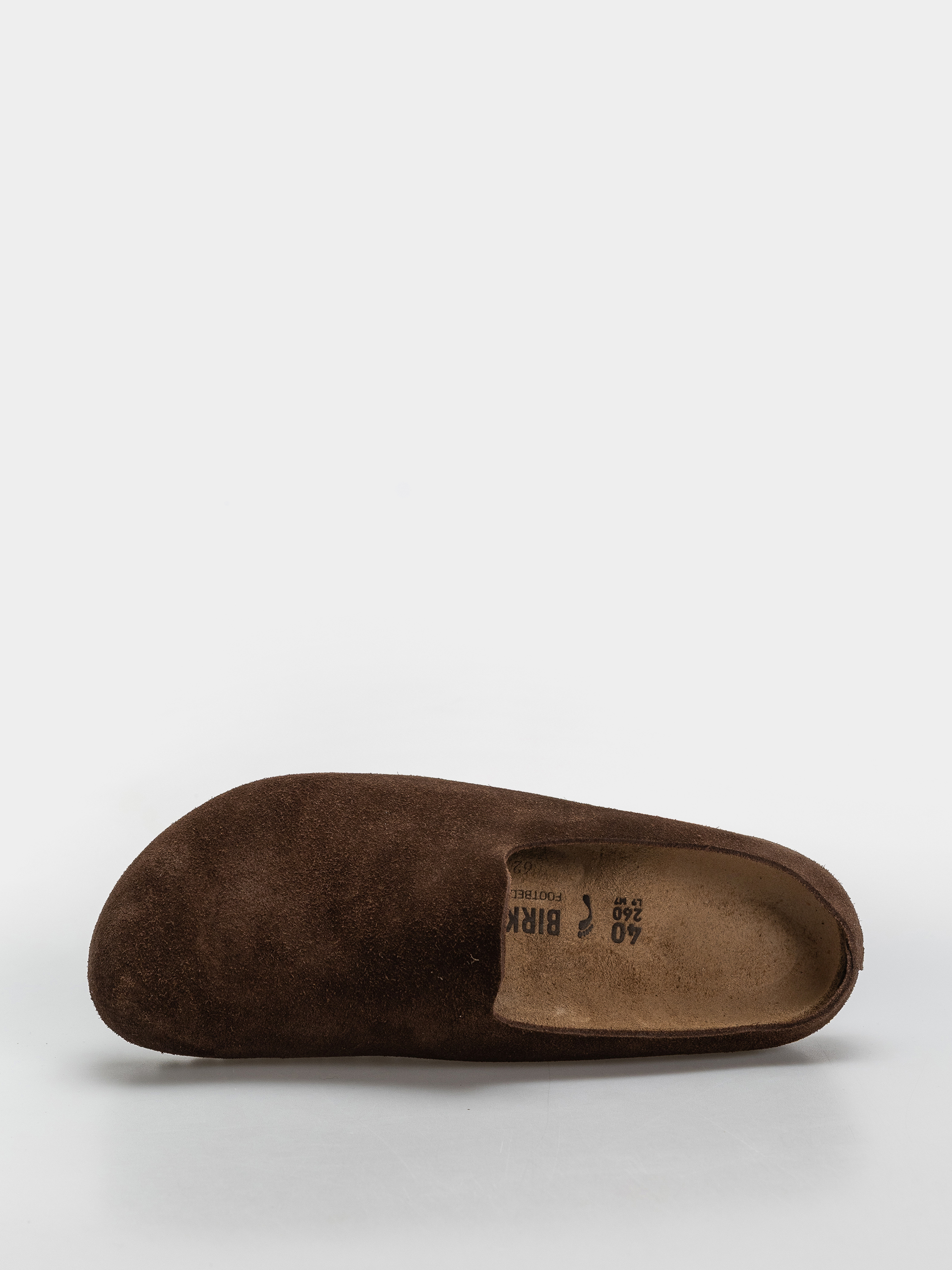 Plážovky Birkenstock Amsterdam Wrapped Suede Leather Narrow (carafe)