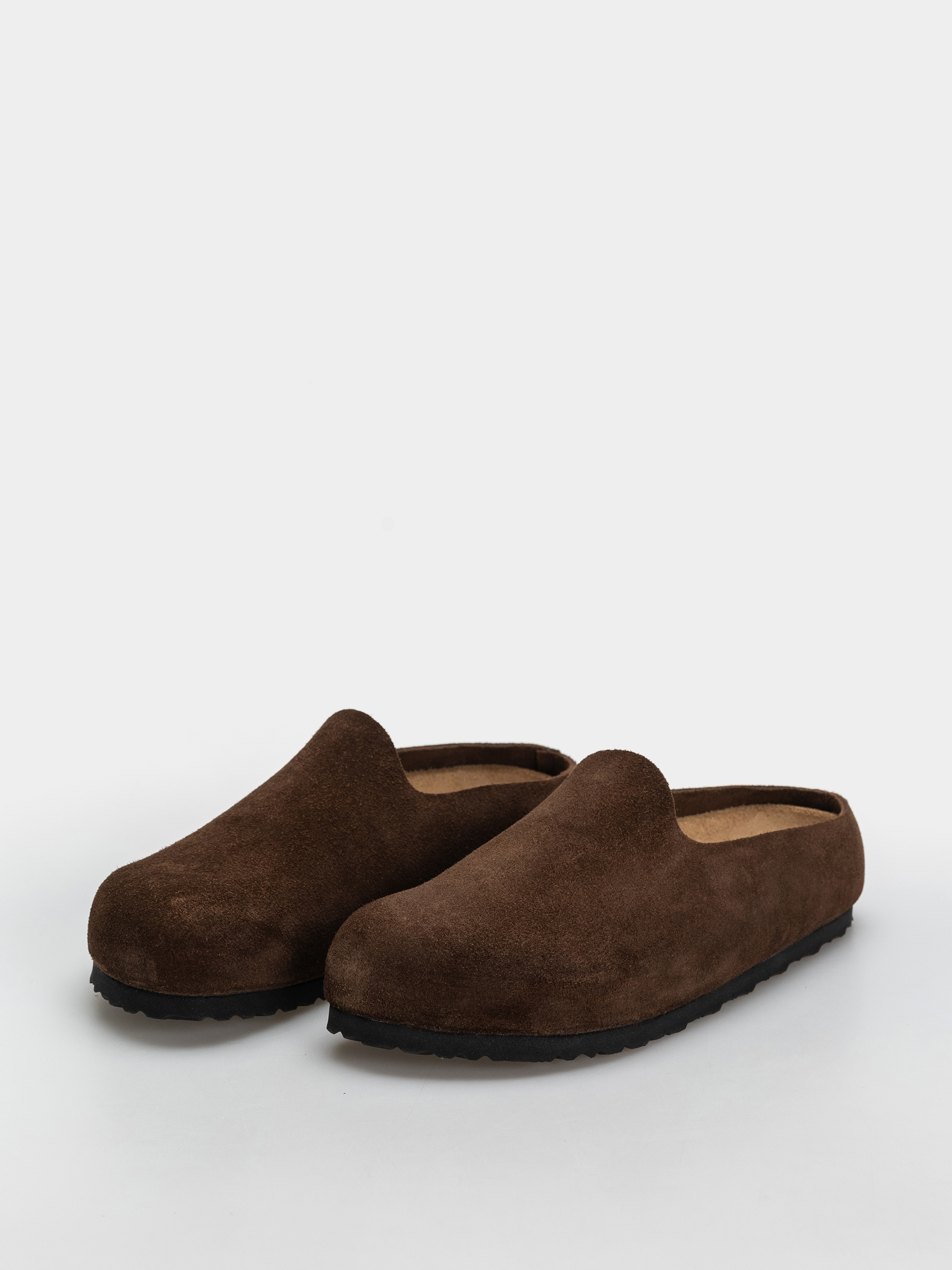 Plážovky Birkenstock Amsterdam Wrapped Suede Leather Narrow (carafe)