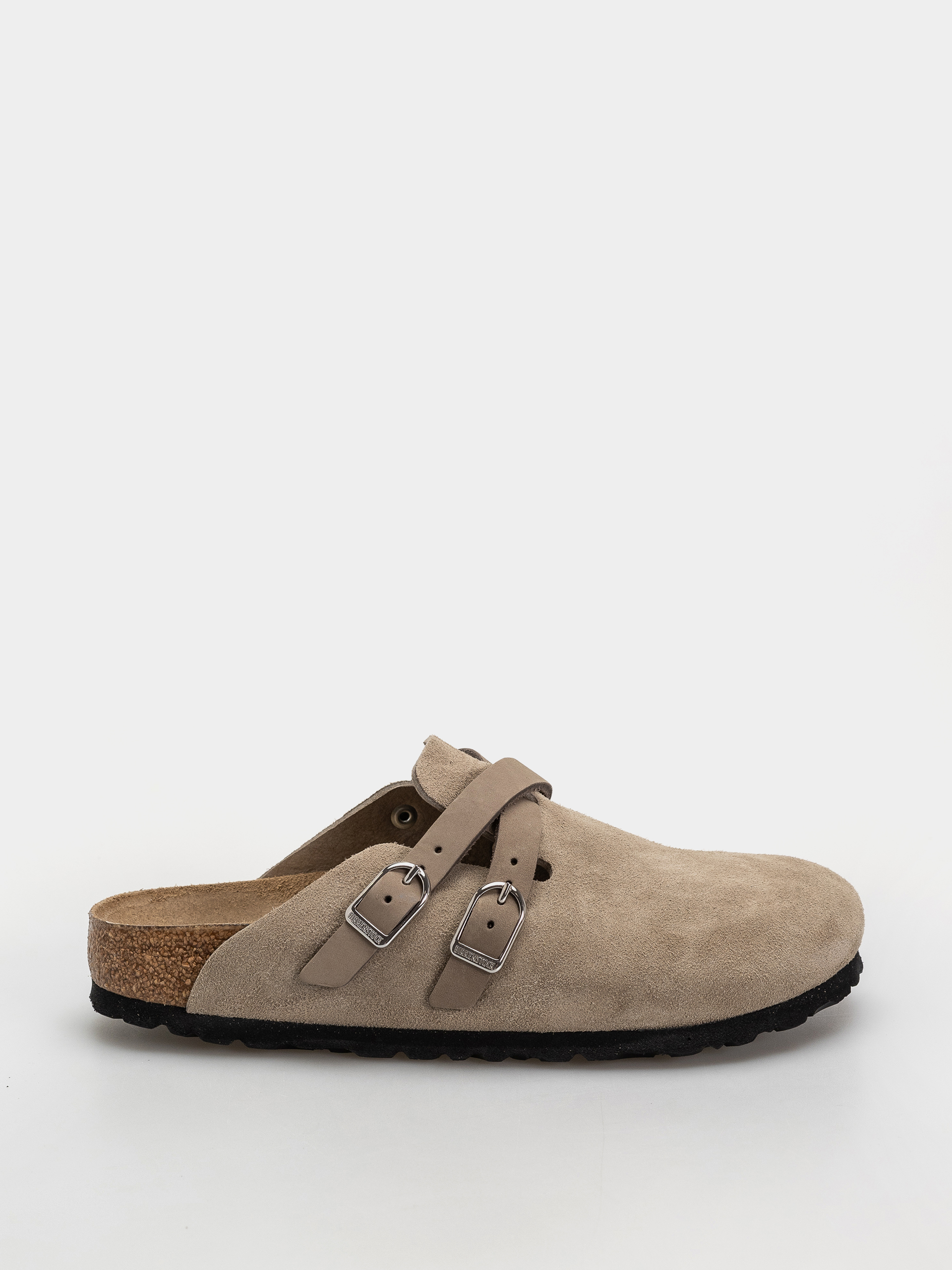 Plážovky Birkenstock Blair Suede Leather Narrow Wmn (taupe)