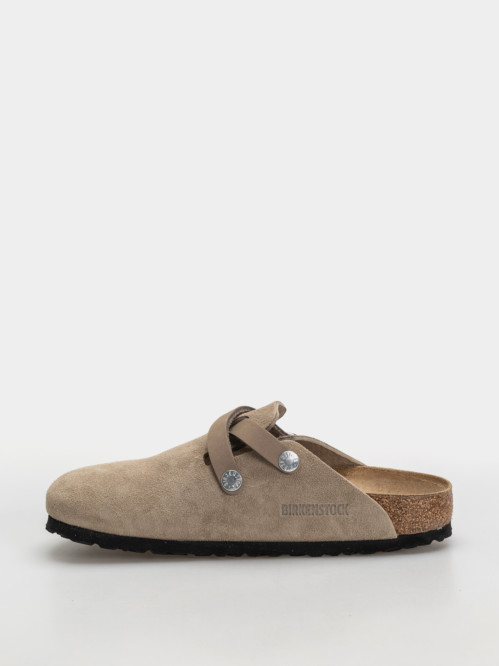Plážovky Birkenstock Blair Suede Leather Narrow Wmn (taupe)