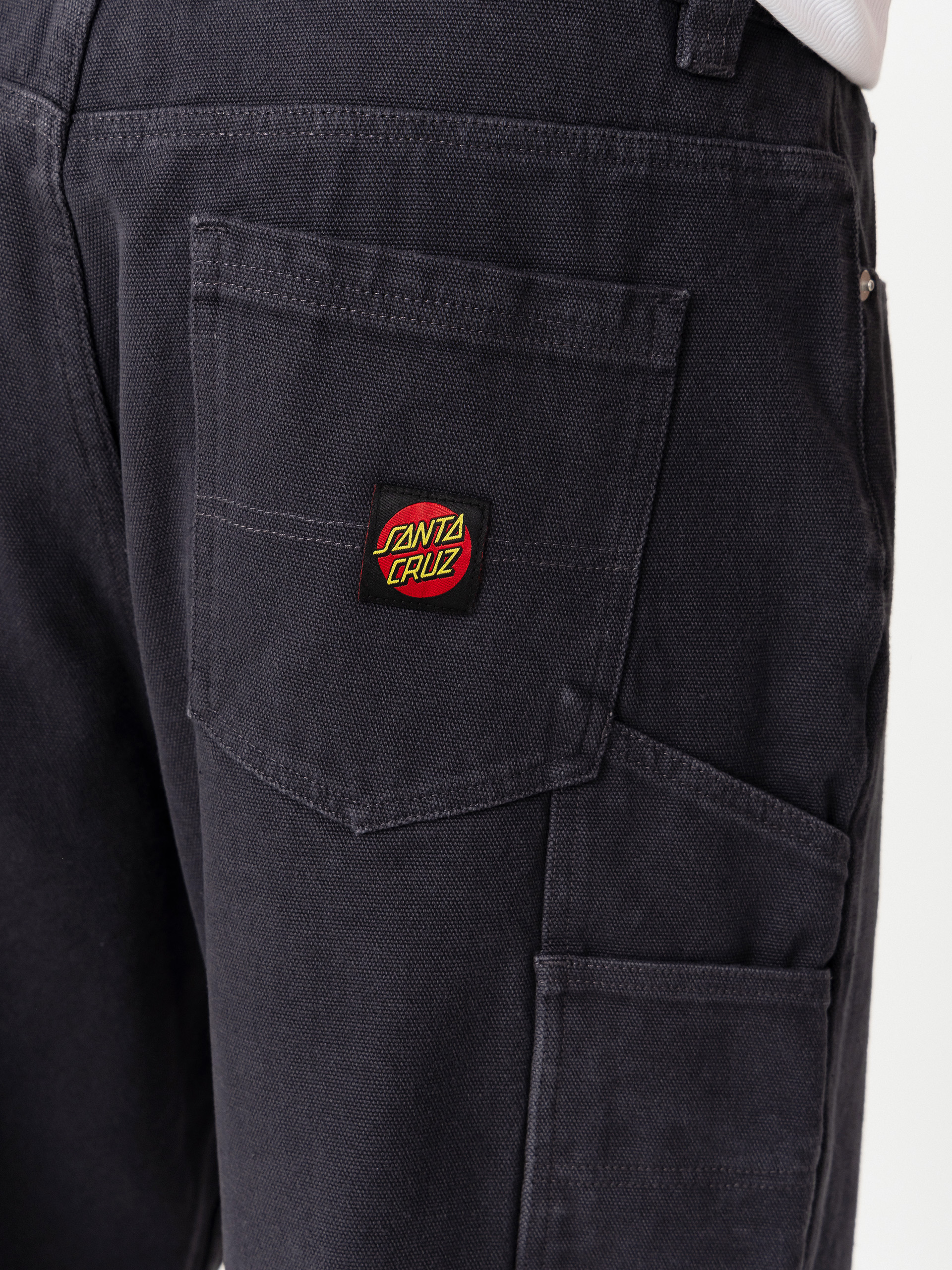 Kraťasy Santa Cruz Carpenter Big (washed black canvas)