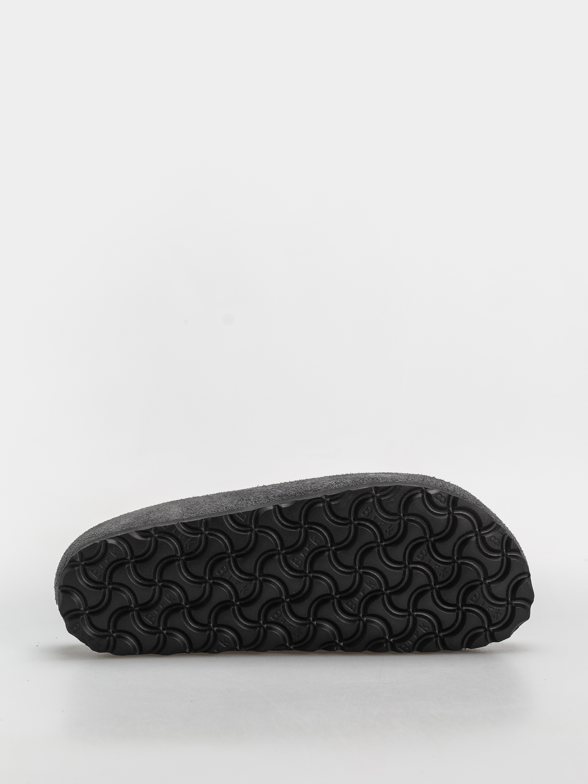 Plážovky Birkenstock Amsterdam Wrapped Suede Leather Narrow (charcoal)