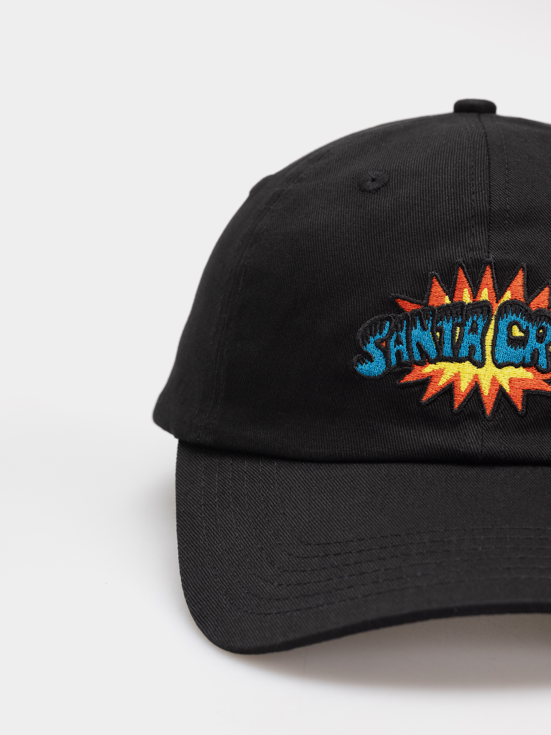Kšiltovka  Santa Cruz Boom Strip (black)