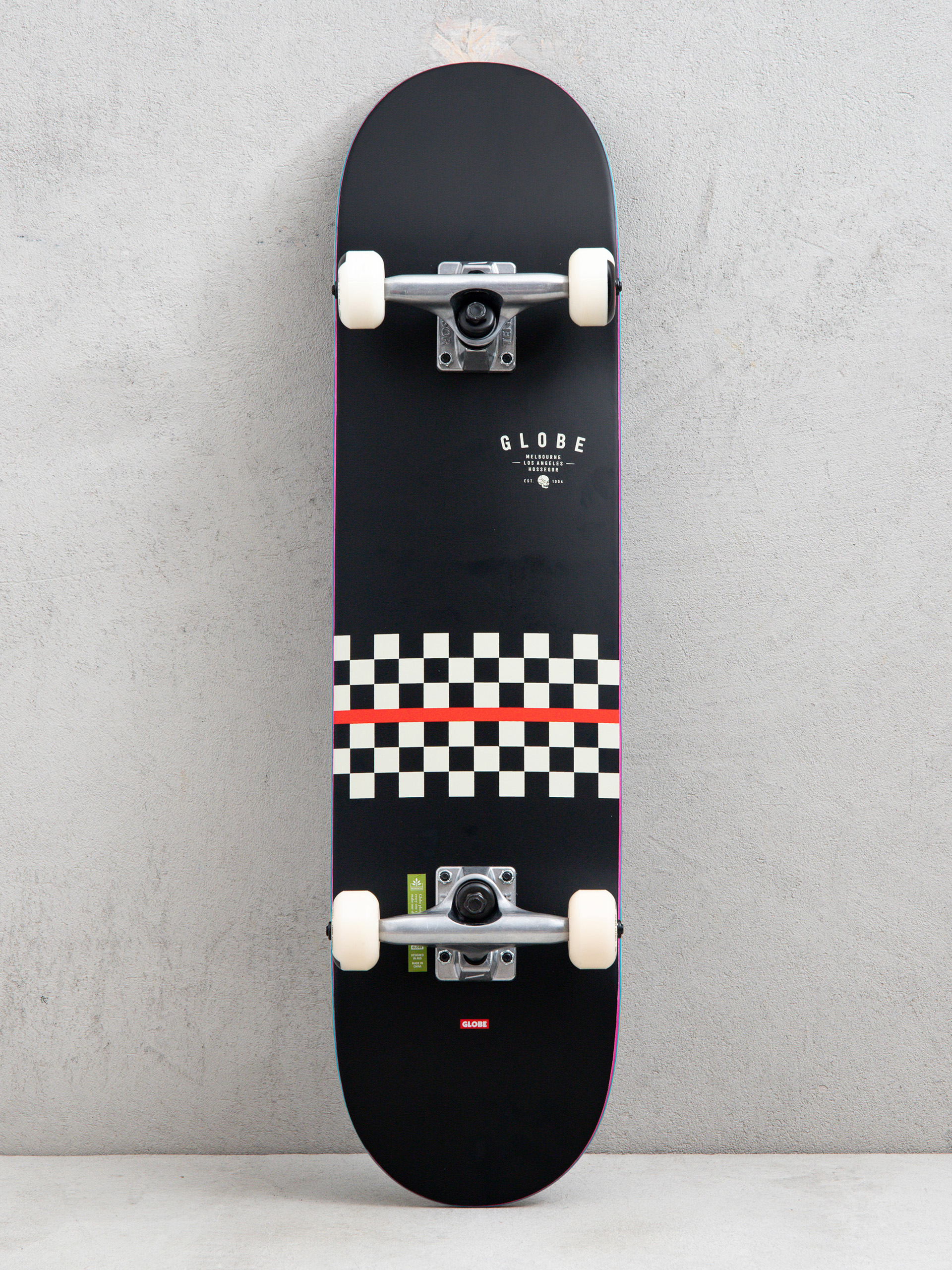 Skateboard Globe G1 Full On Boxed (black/white/redline)