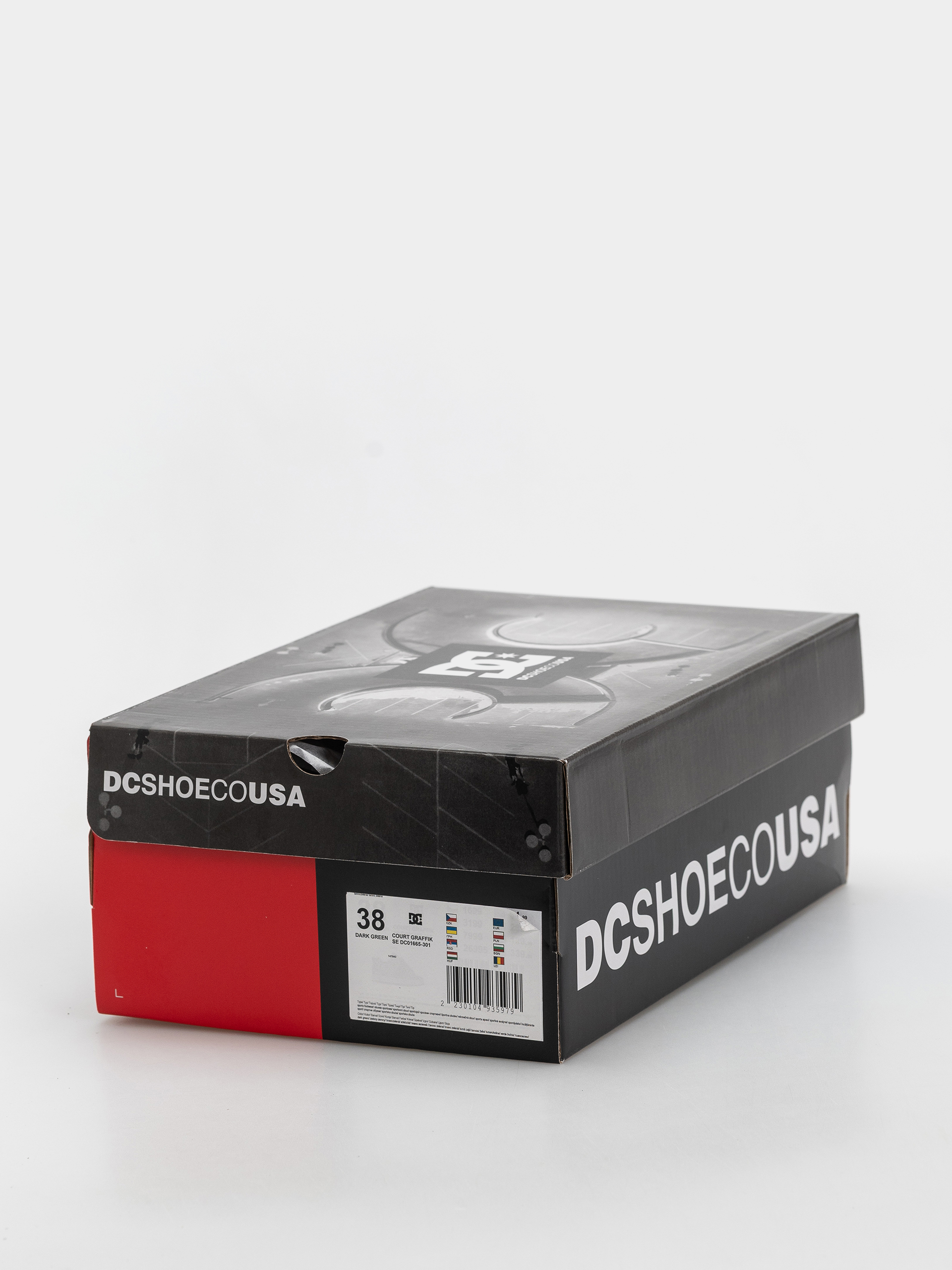 Boty DC Court Graffik Se (dark green/white)