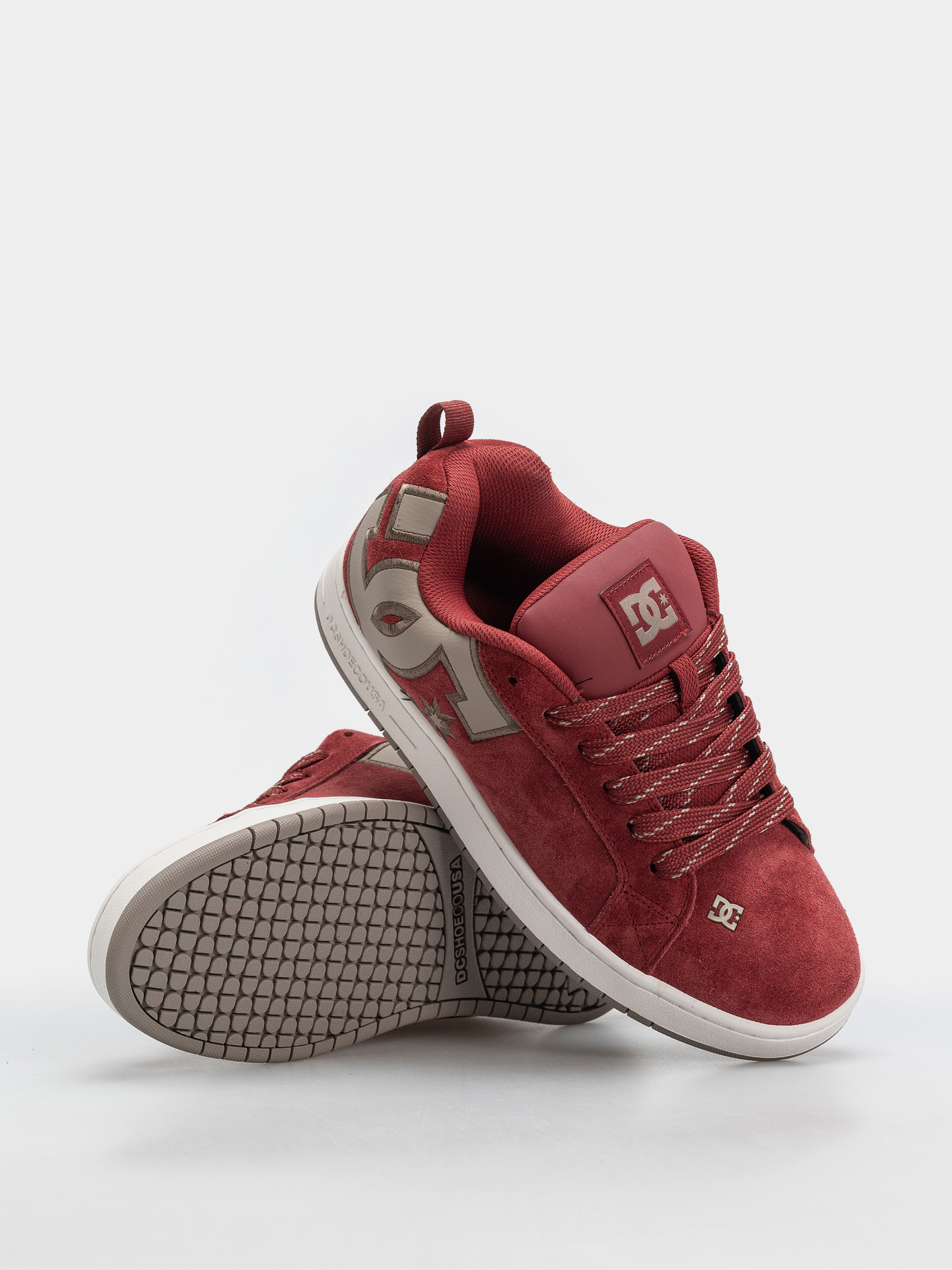 Boty DC Court Graffik Se (brick red/warm taupe/off white)