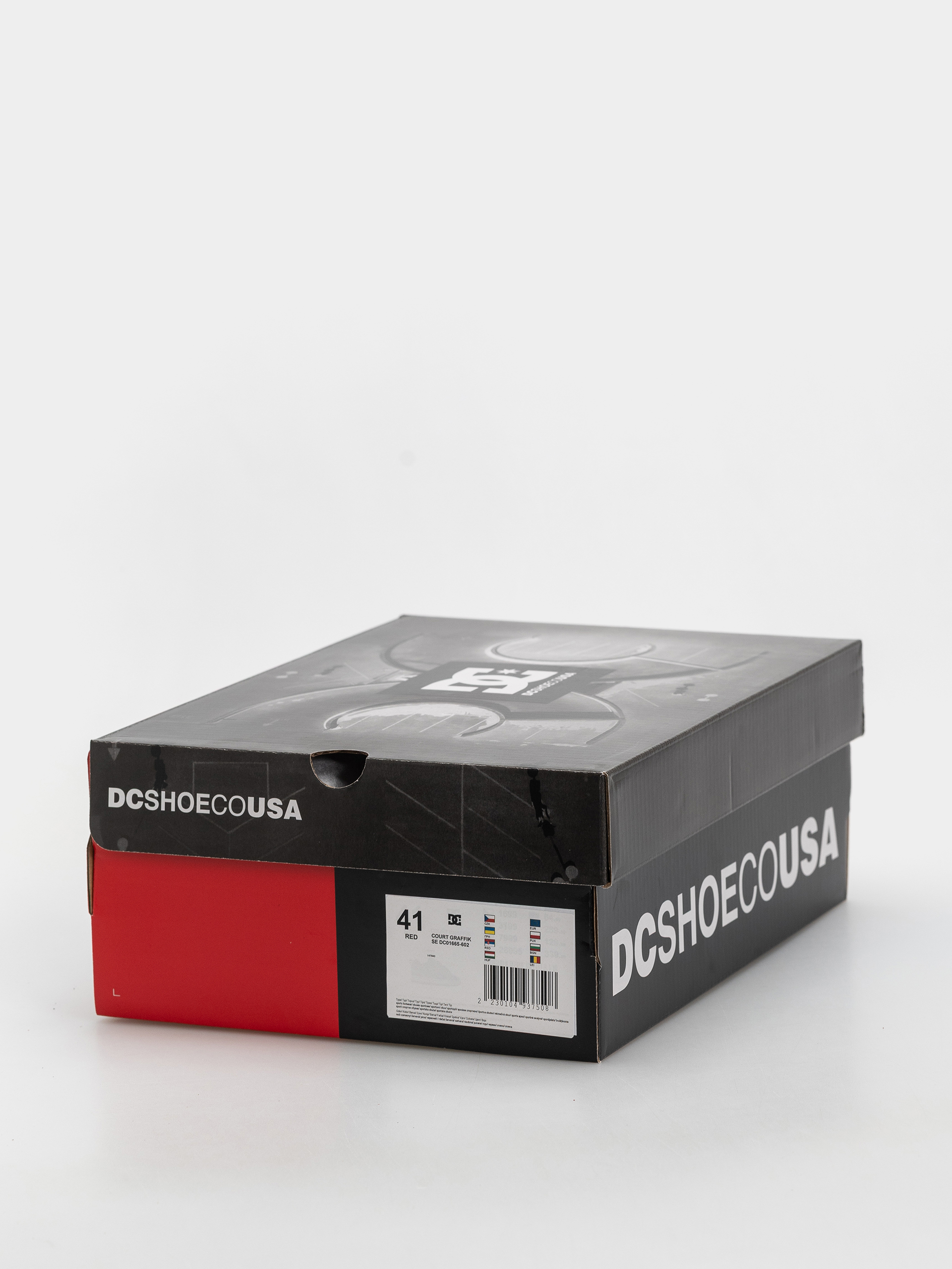 Boty DC Court Graffik Se (brick red/warm taupe/off white)