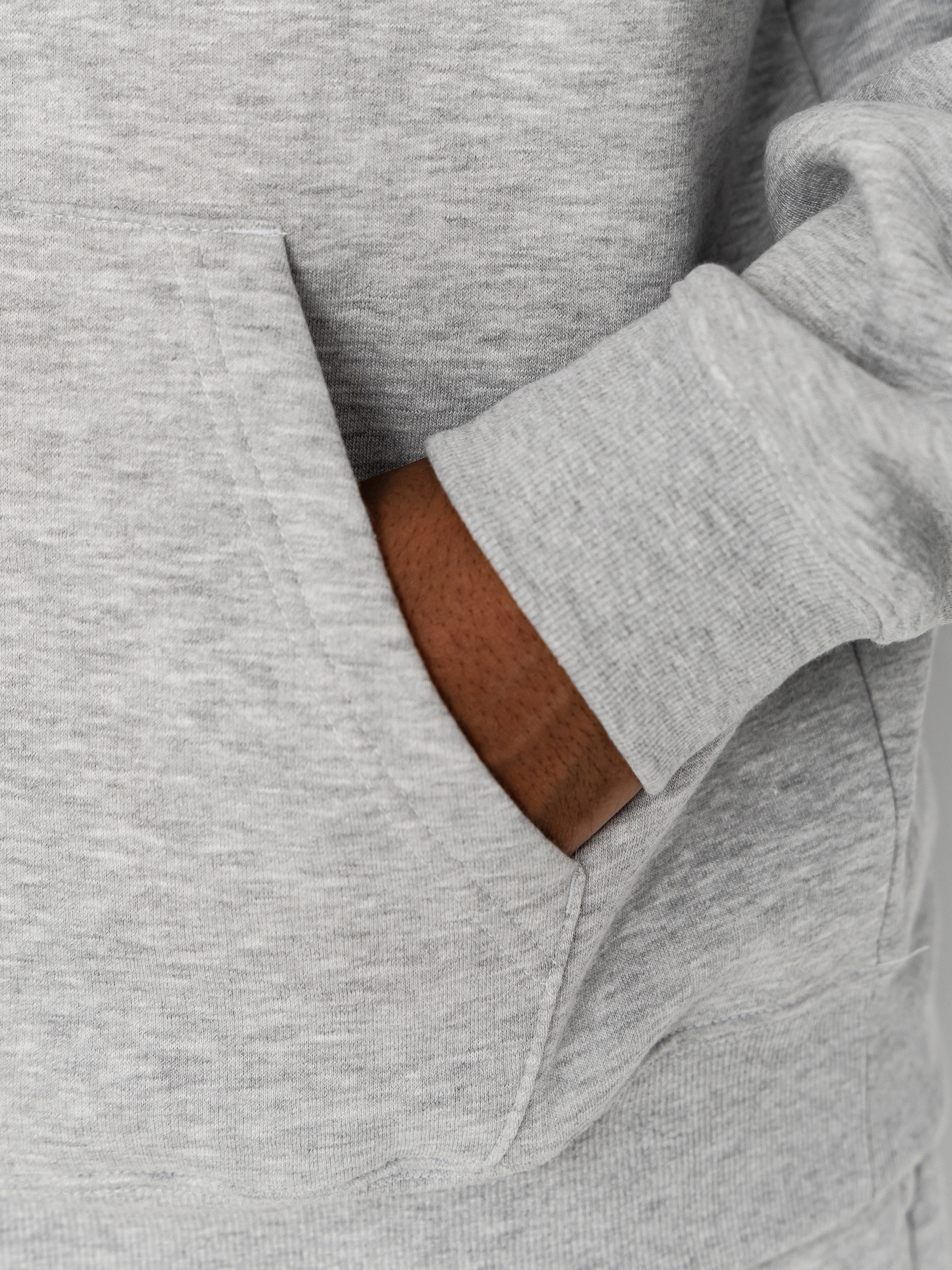 Mikina s kapucí New Balance Sport Essentials Fleece HD (athletic grey)