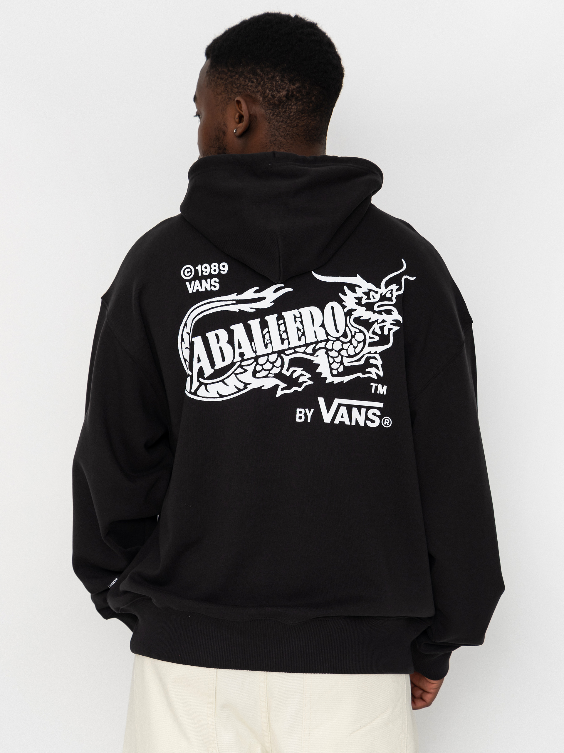 Mikina s kapucí Vans Caballero HD (black)