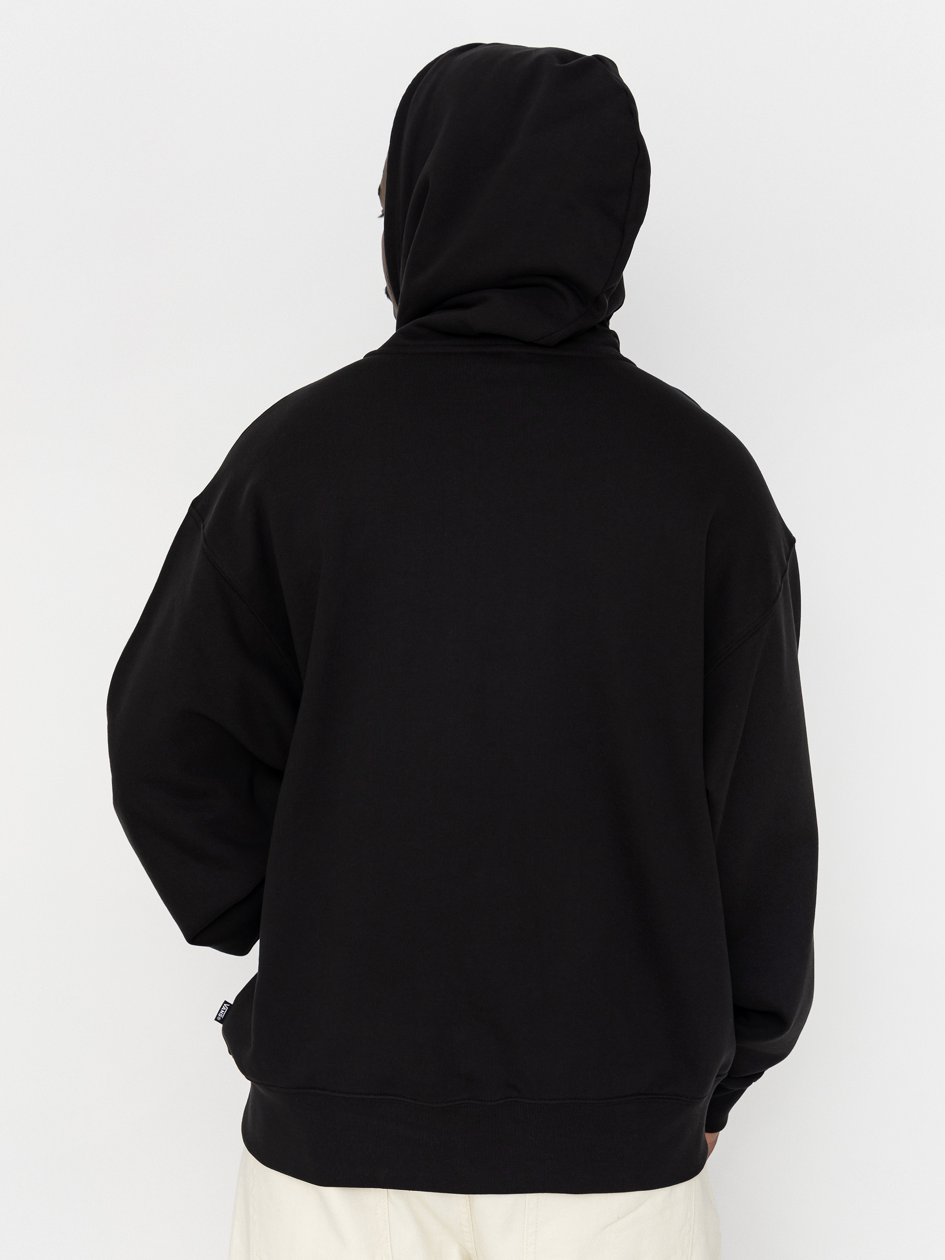 Mikina s kapucí Vans Left Chest II HD (black)