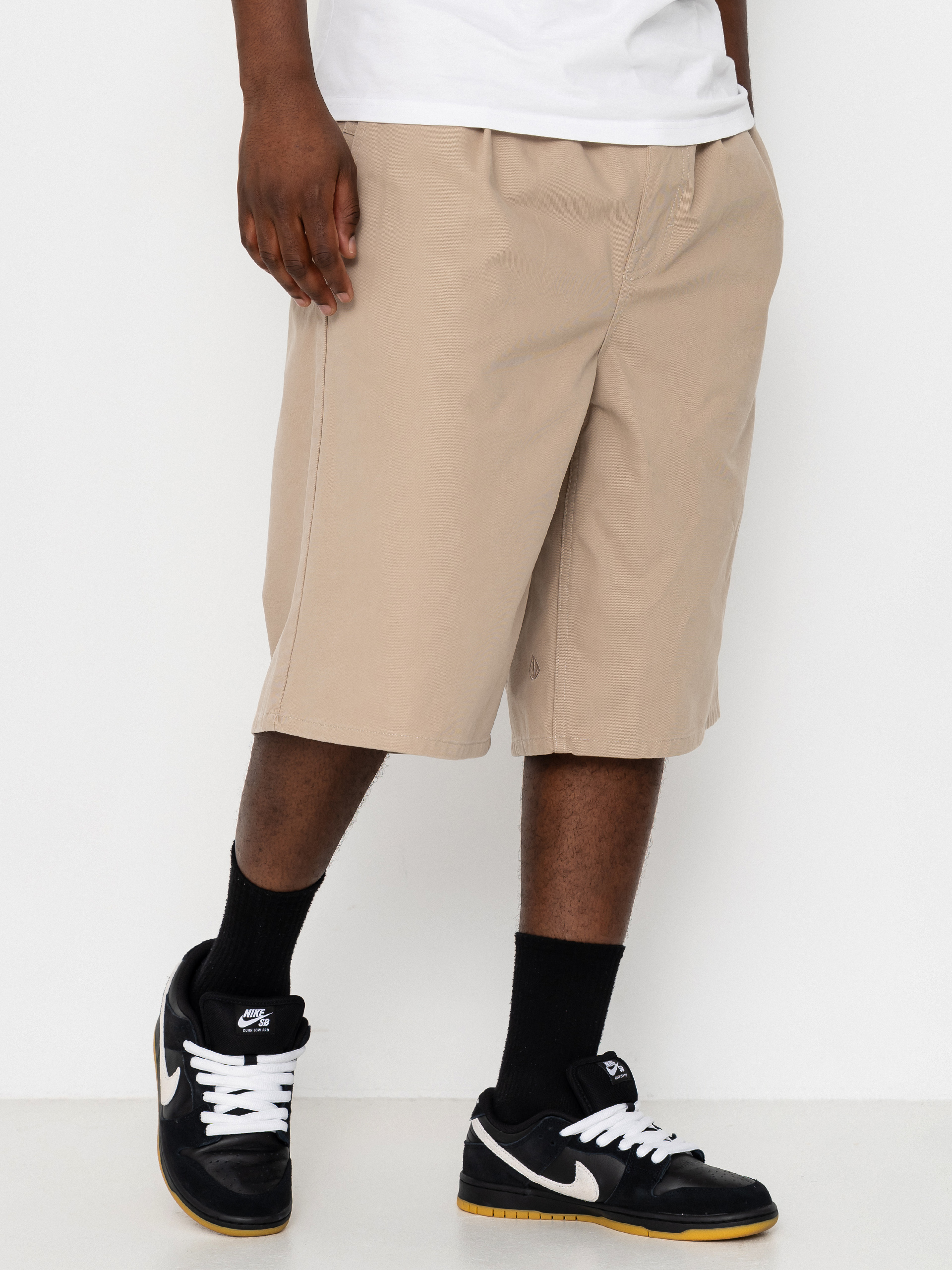 Kraťasy Volcom Chillow Pleat Ew Chino Sht 24 (light khaki)
