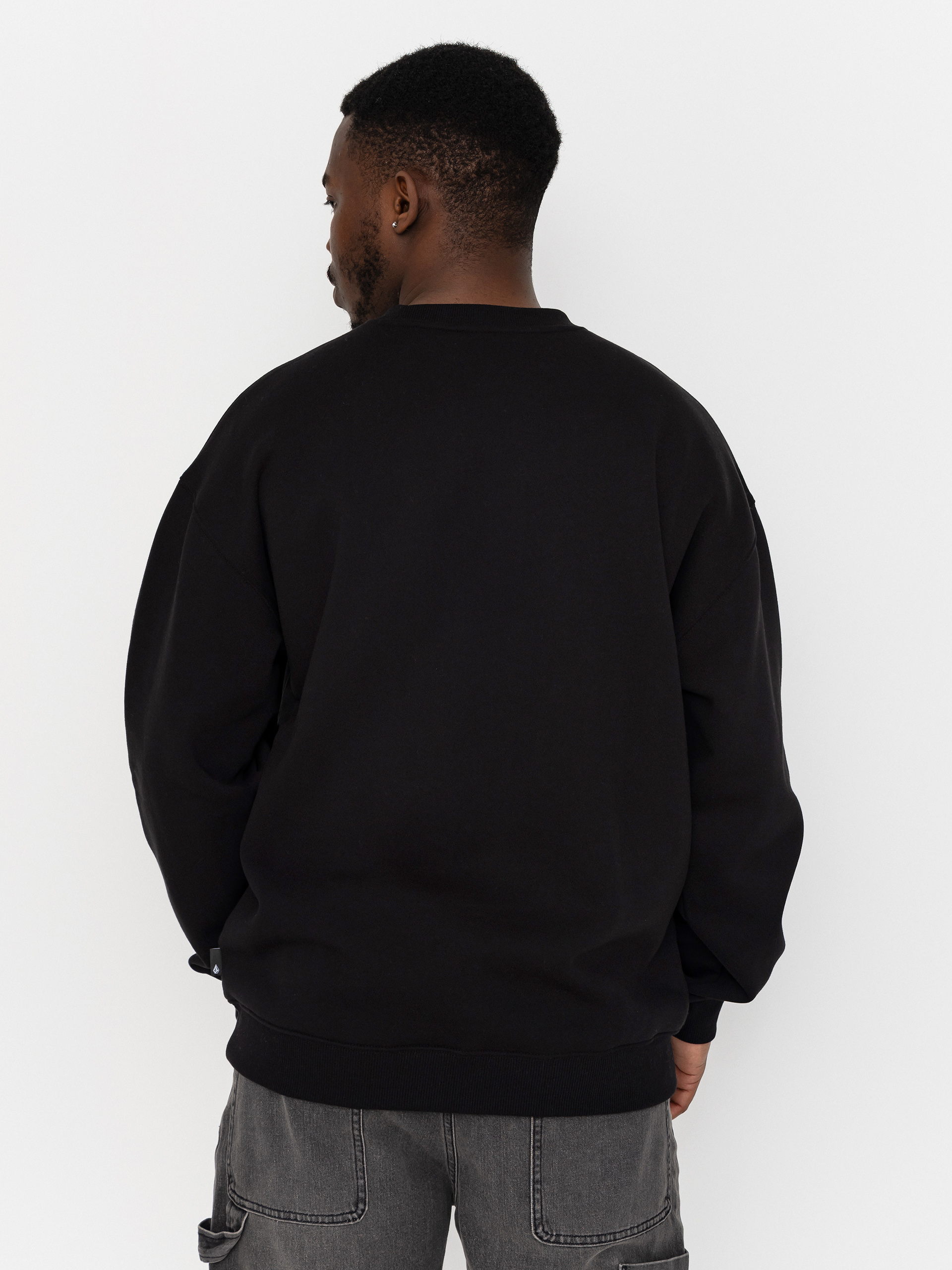 Mikina Volcom Stone Crew (black)