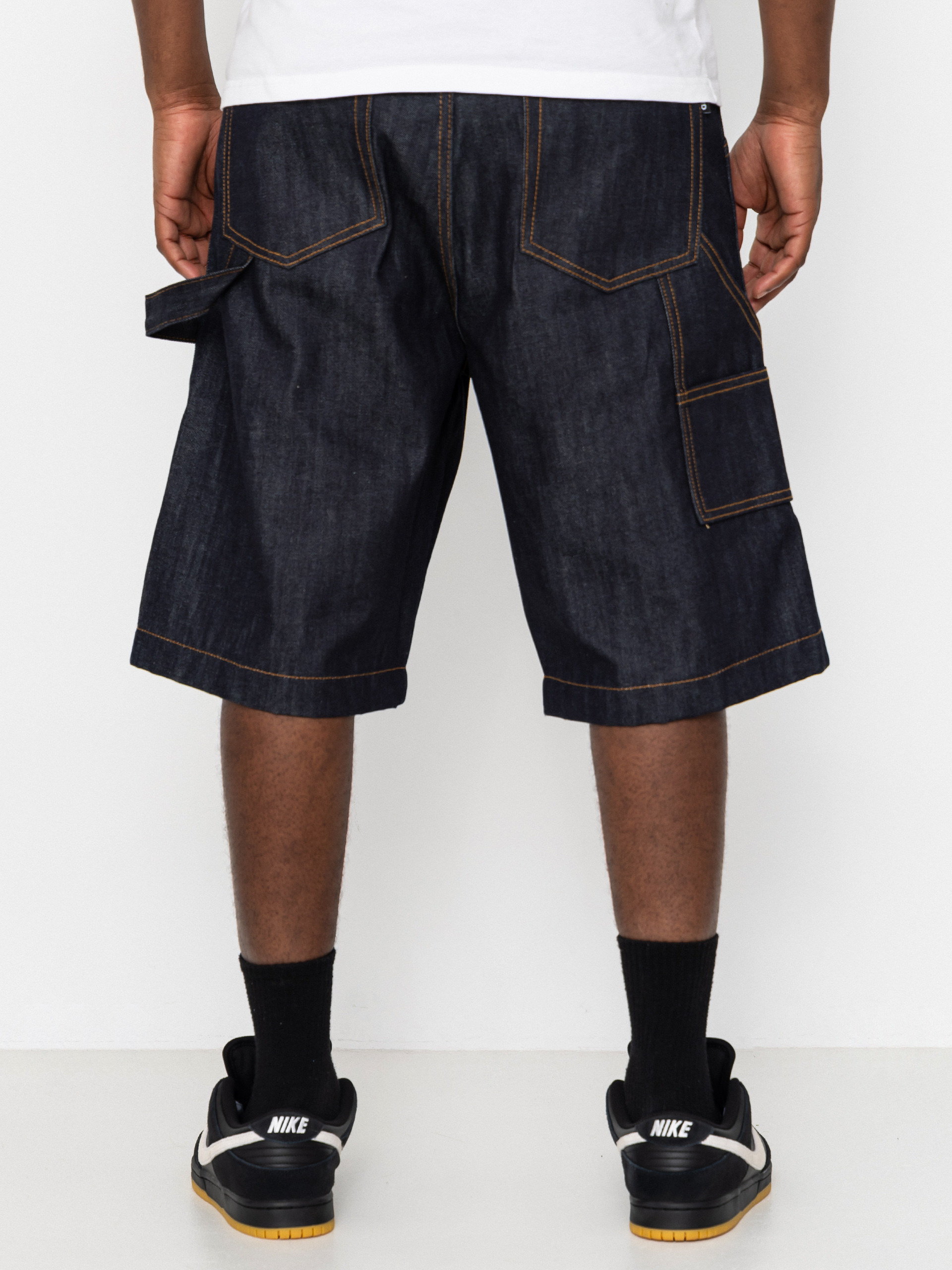 Kalhoty Wasted Paris Bleached Manc (acid washed blue)