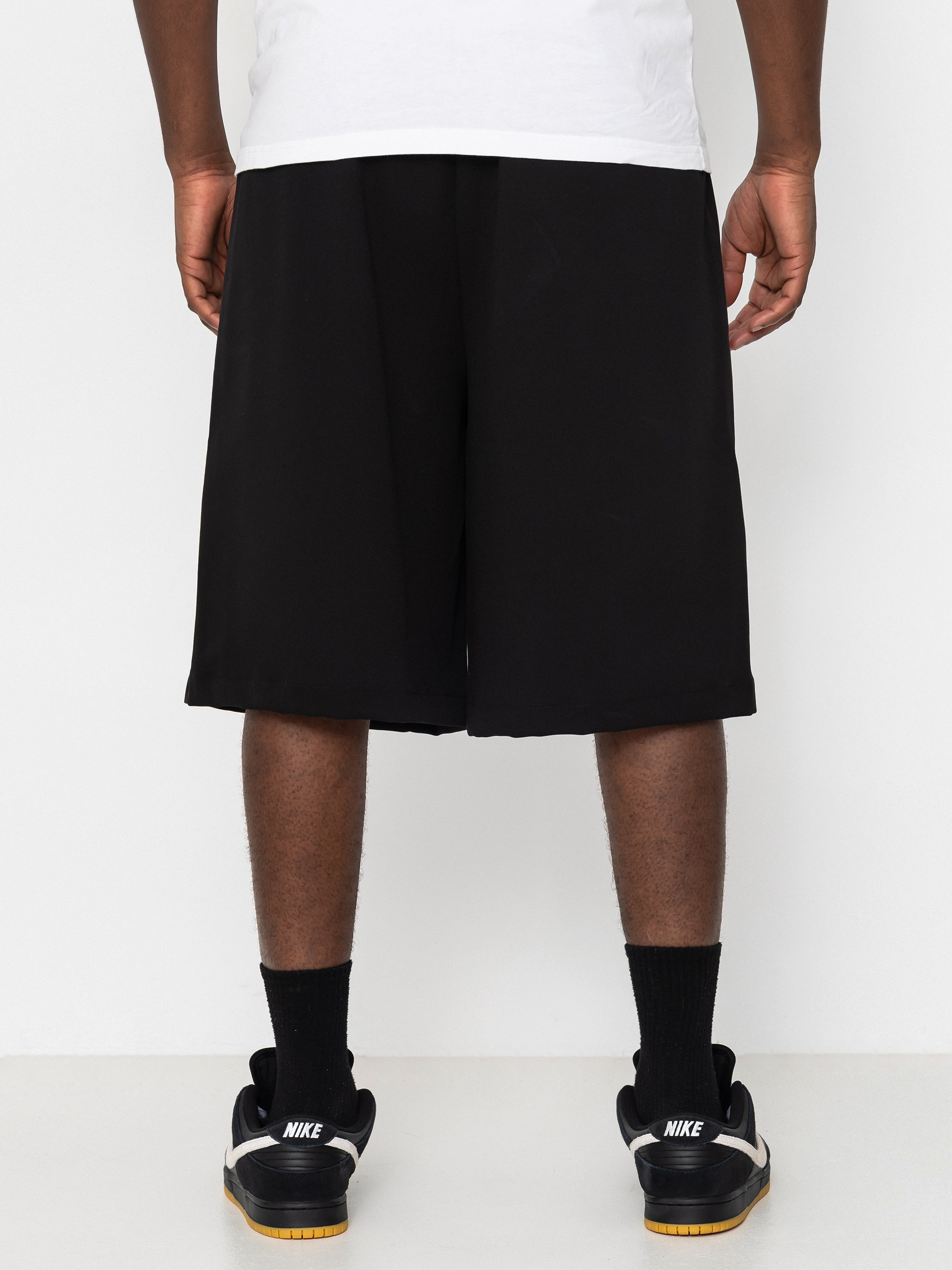 Kraťasy Wasted Paris Pleated (black)
