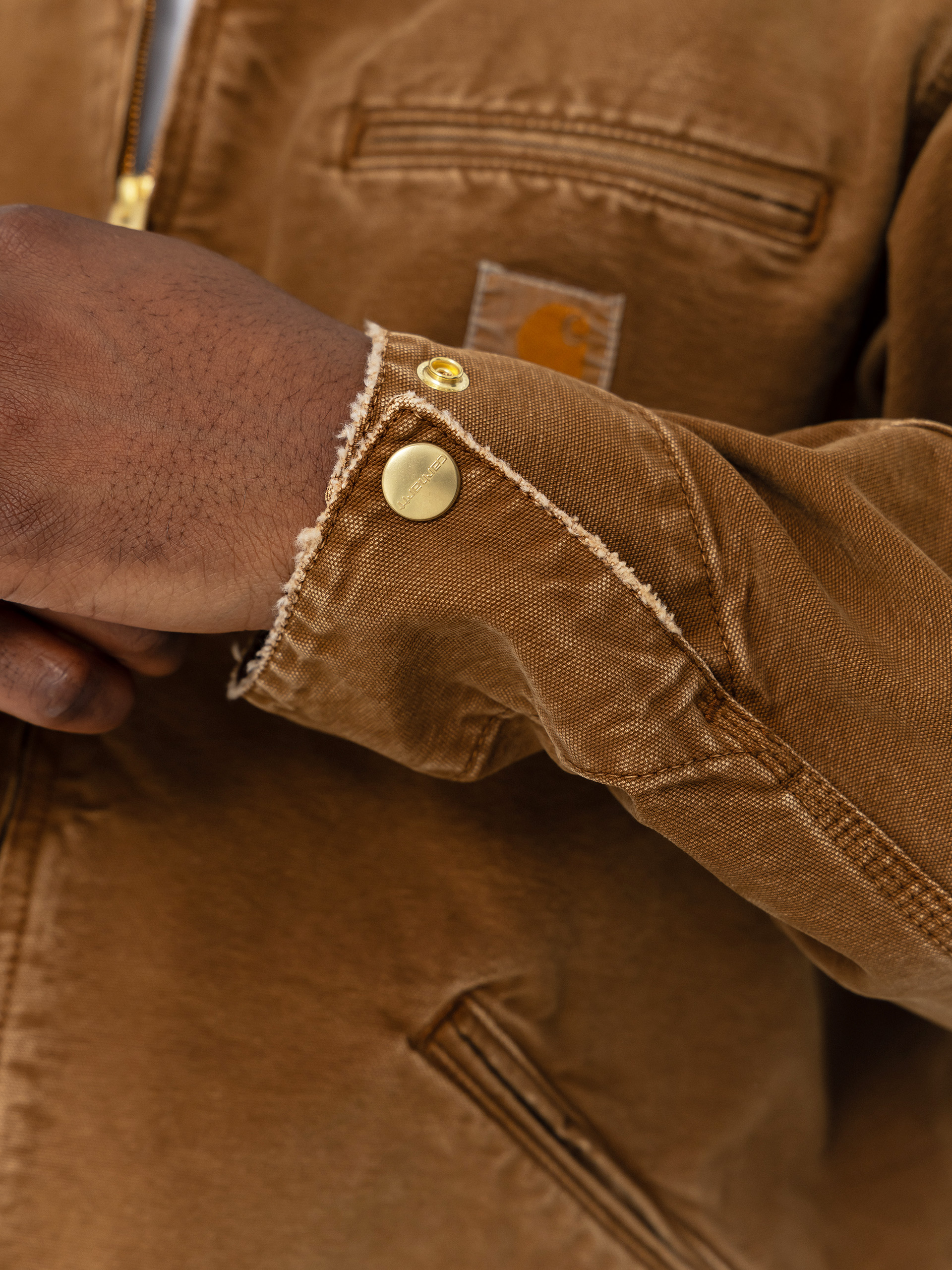 Bunda Carhartt WIP OG Detroit (hamilton brown/hamilton brown)