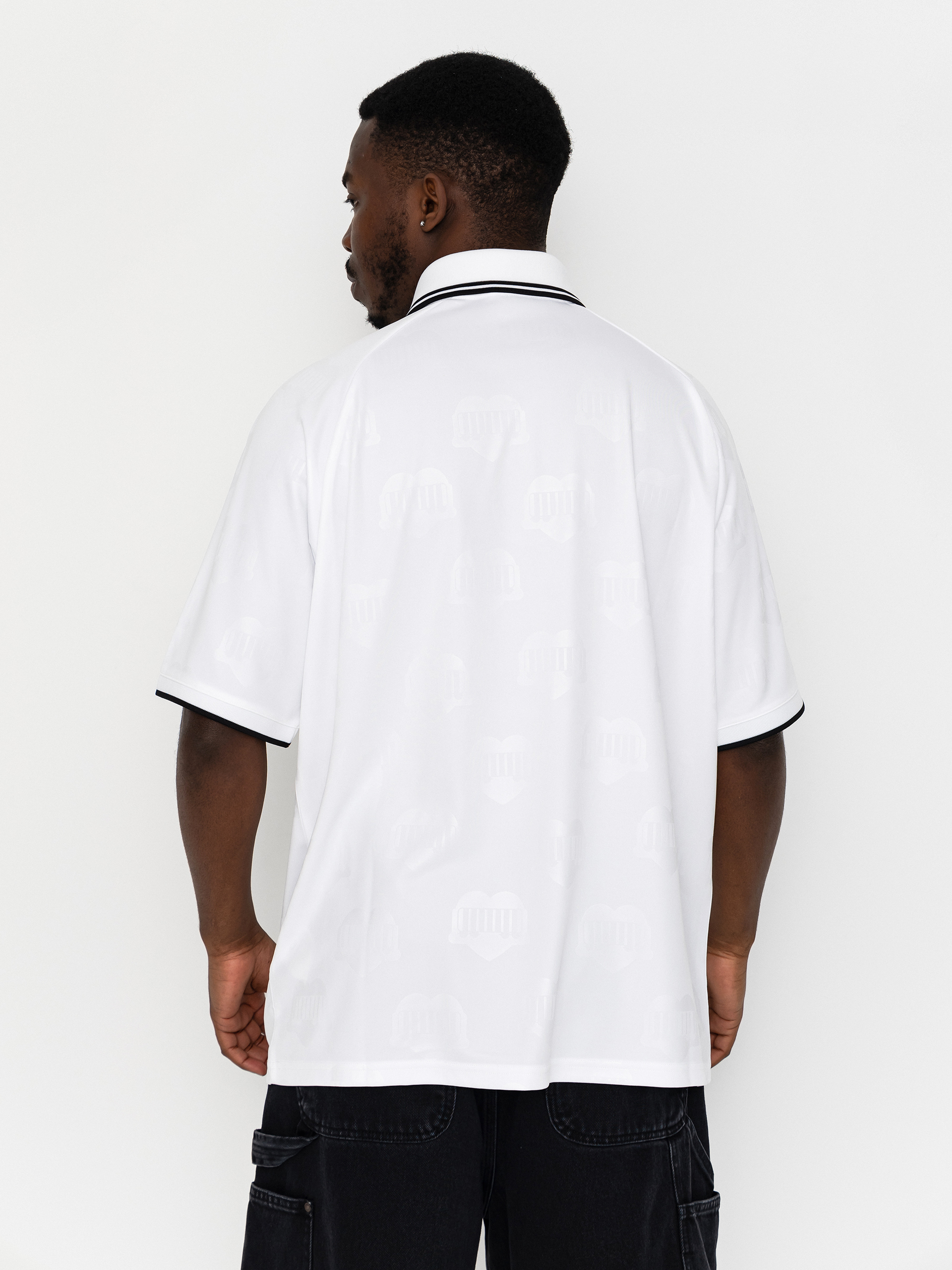 Tričko Carhartt WIP Terrace Football (heart train jacquard white)