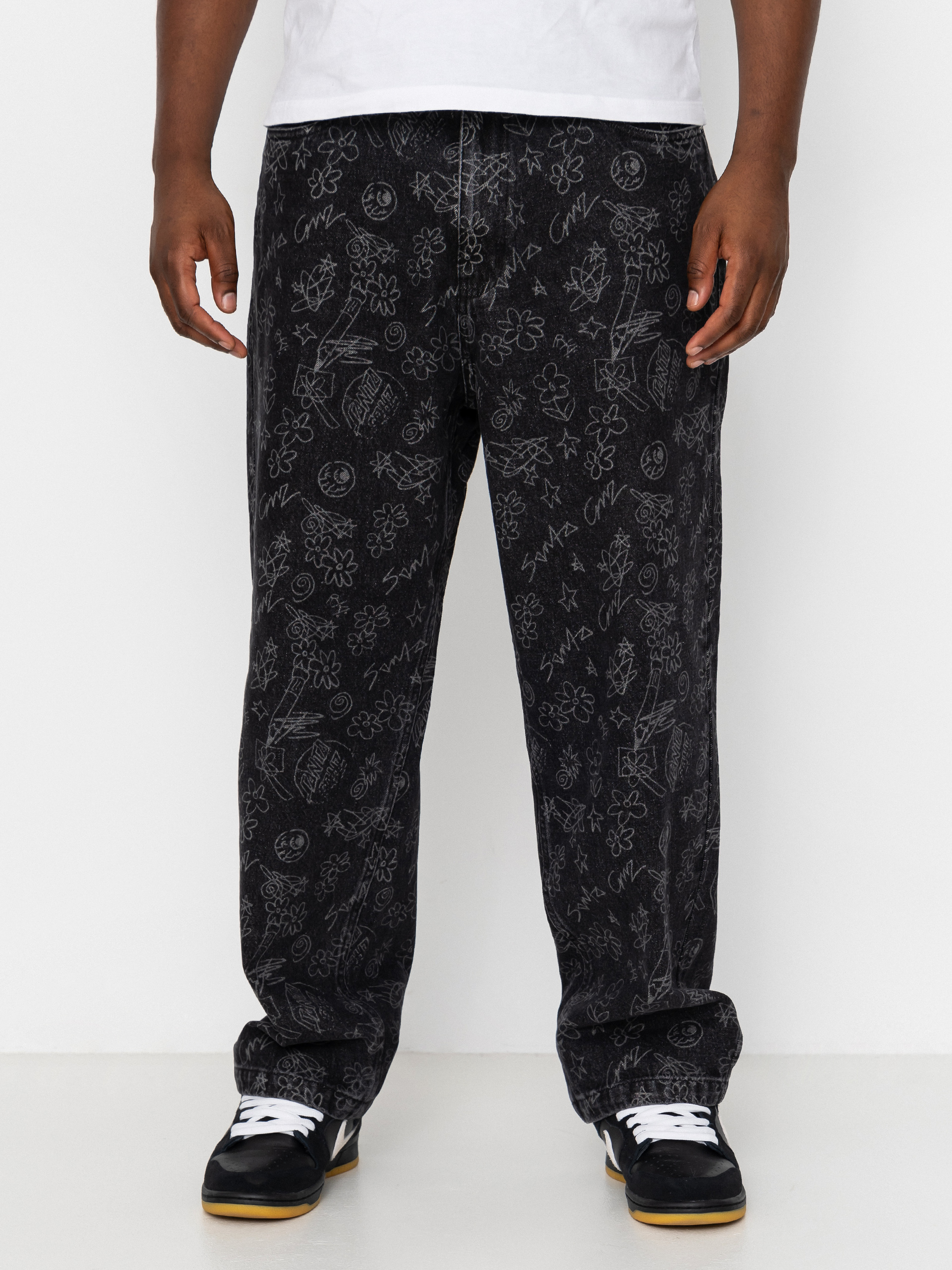 Kalhoty Santa Cruz Big Pants (artificial scribble)