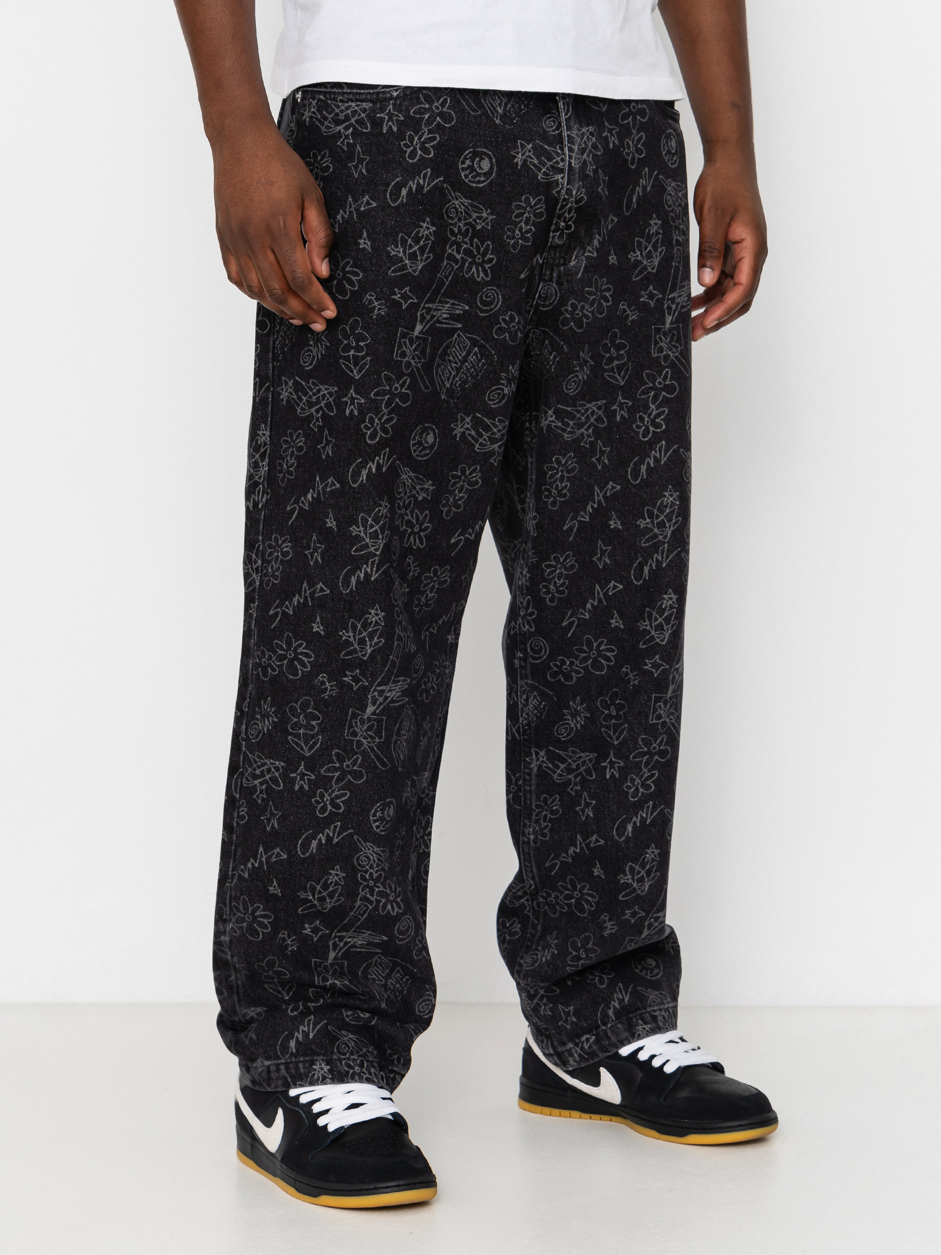 Kalhoty Santa Cruz Big Pants (artificial scribble)