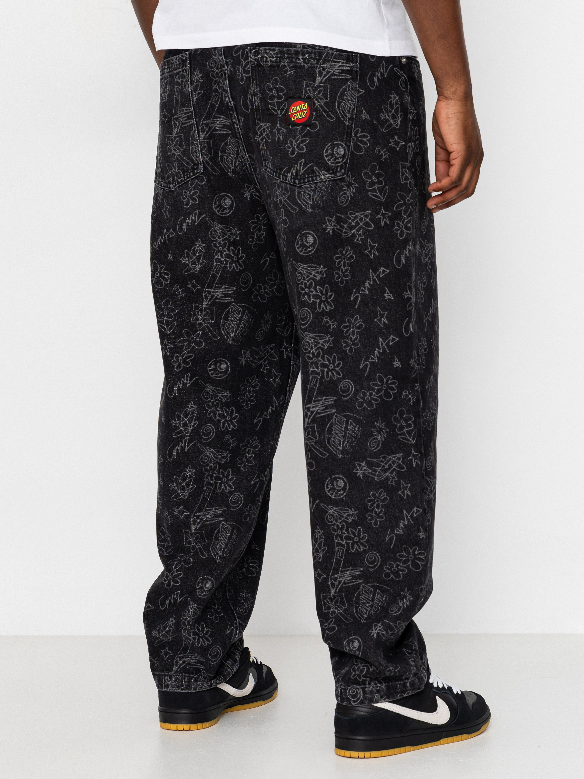 Kalhoty Santa Cruz Big Pants (artificial scribble)