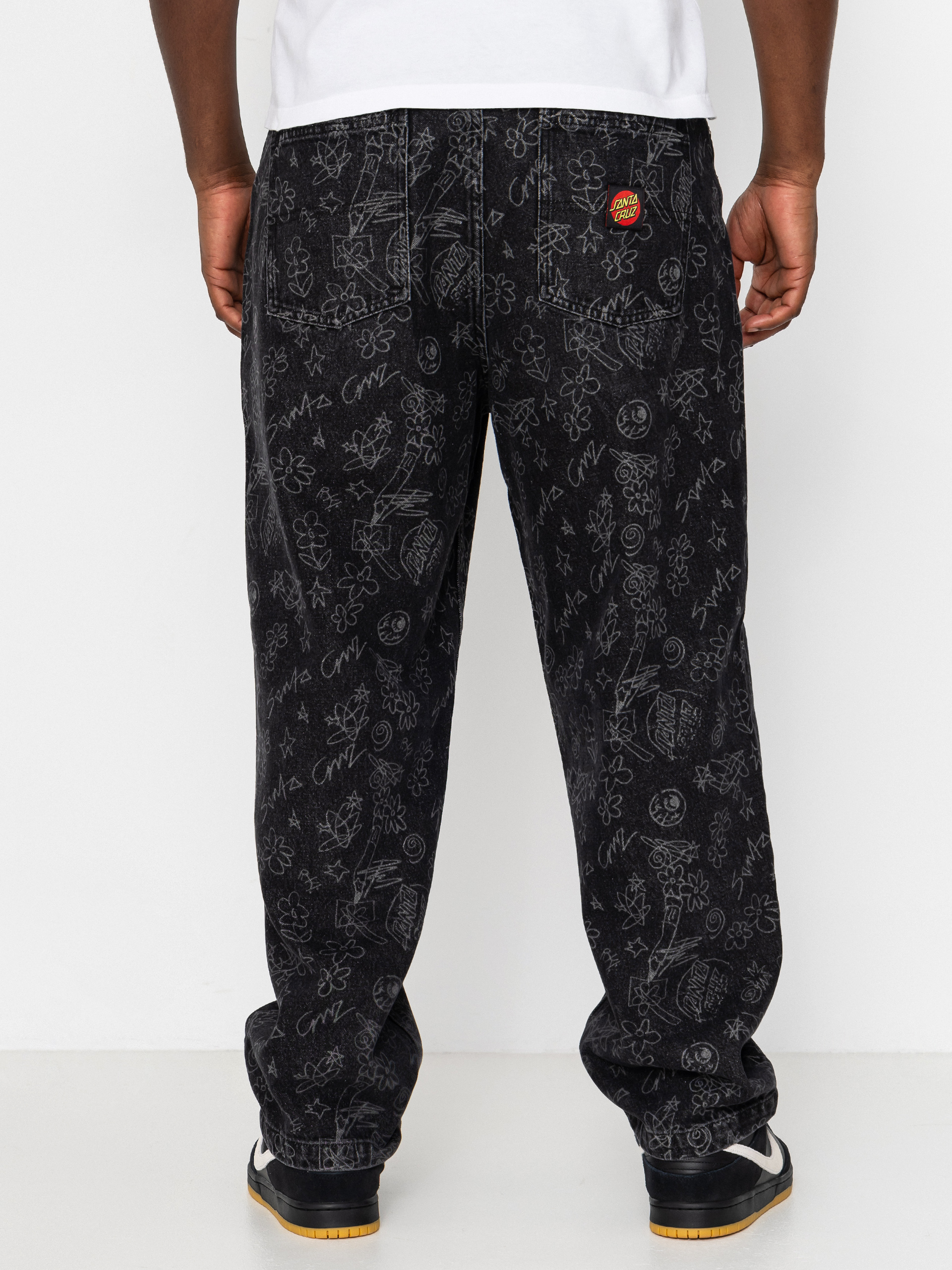 Kalhoty Santa Cruz Big Pants (artificial scribble)