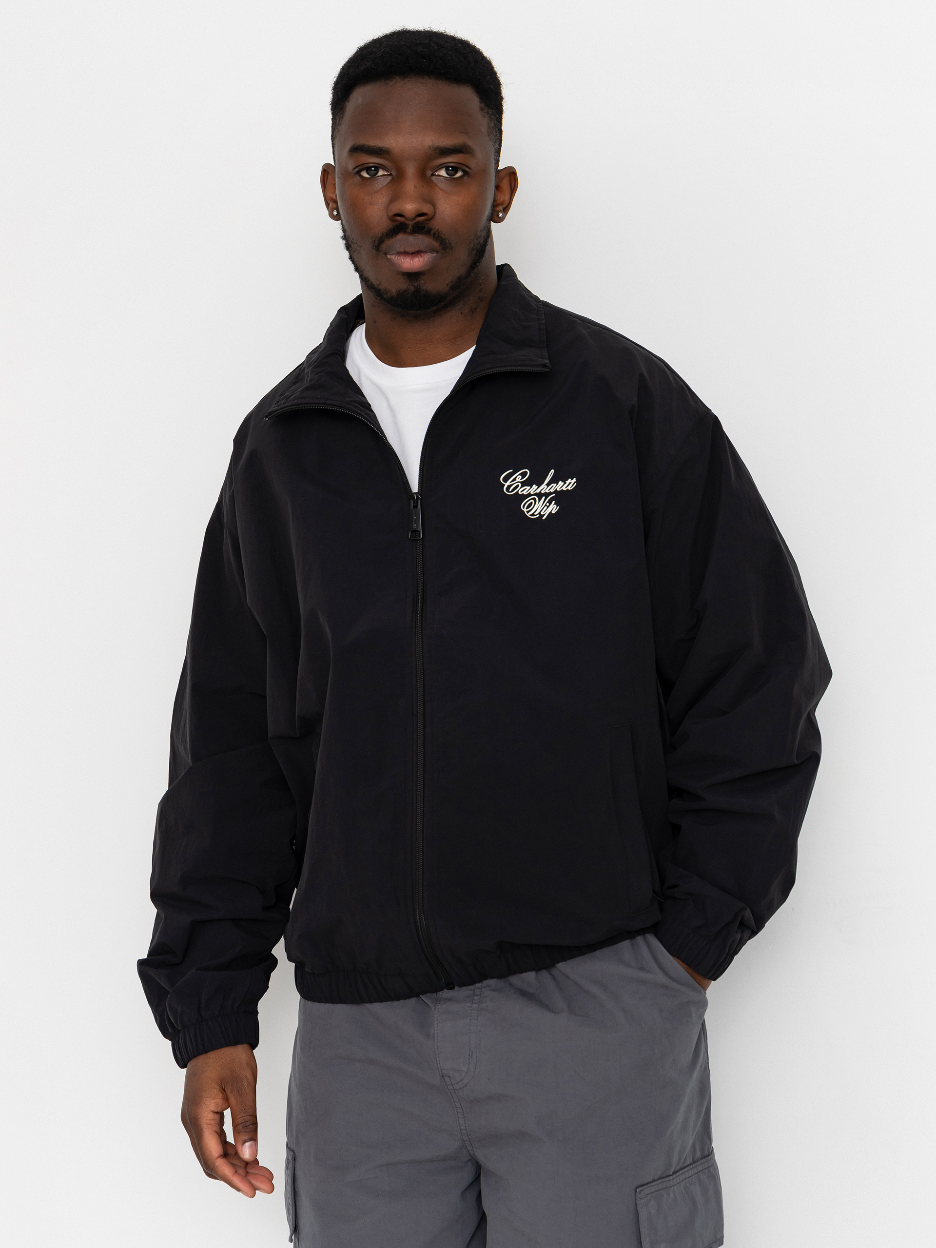 Bunda Carhartt WIP Travon (black/wax)