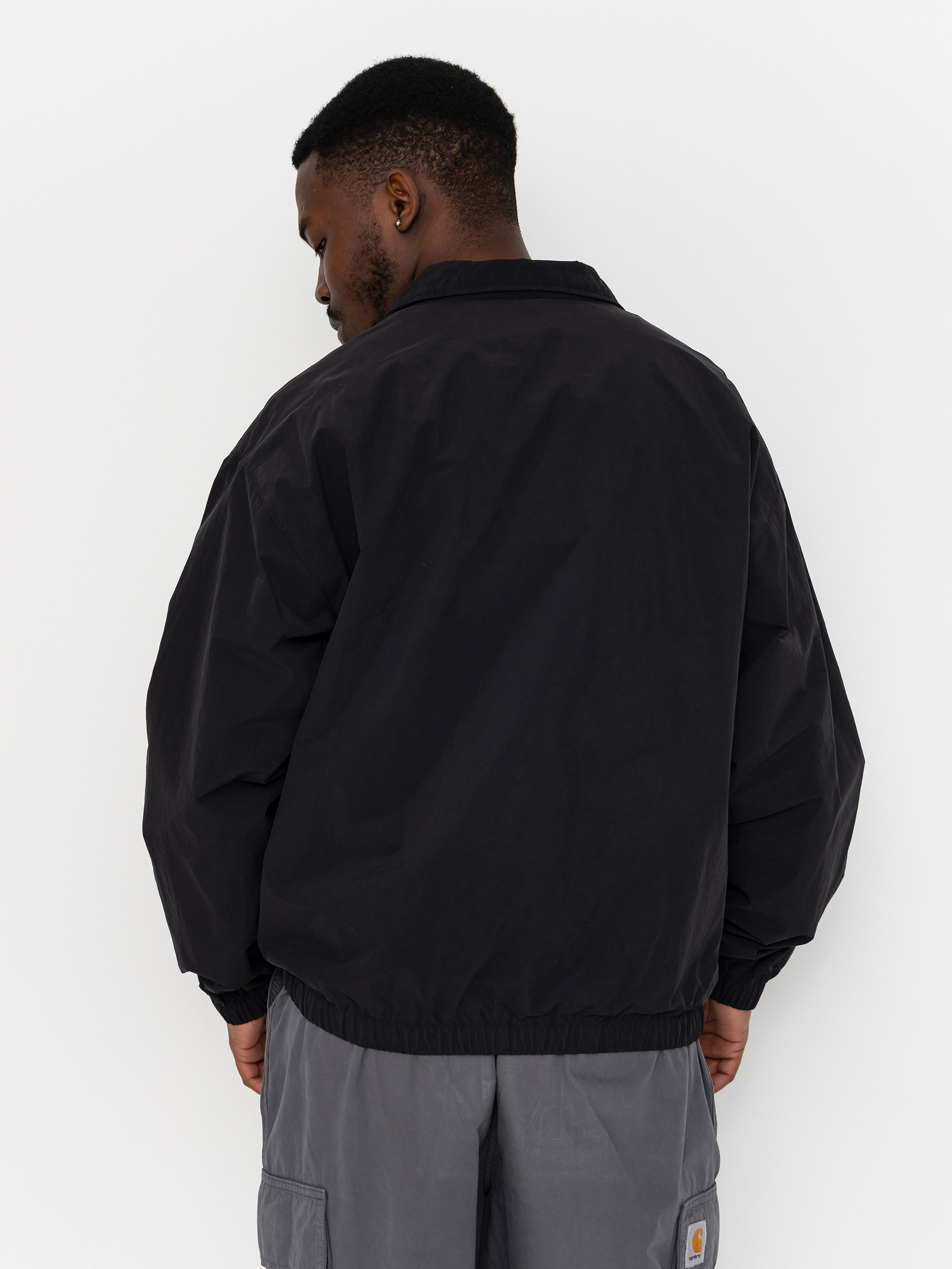 Bunda Carhartt WIP Travon (black/wax)