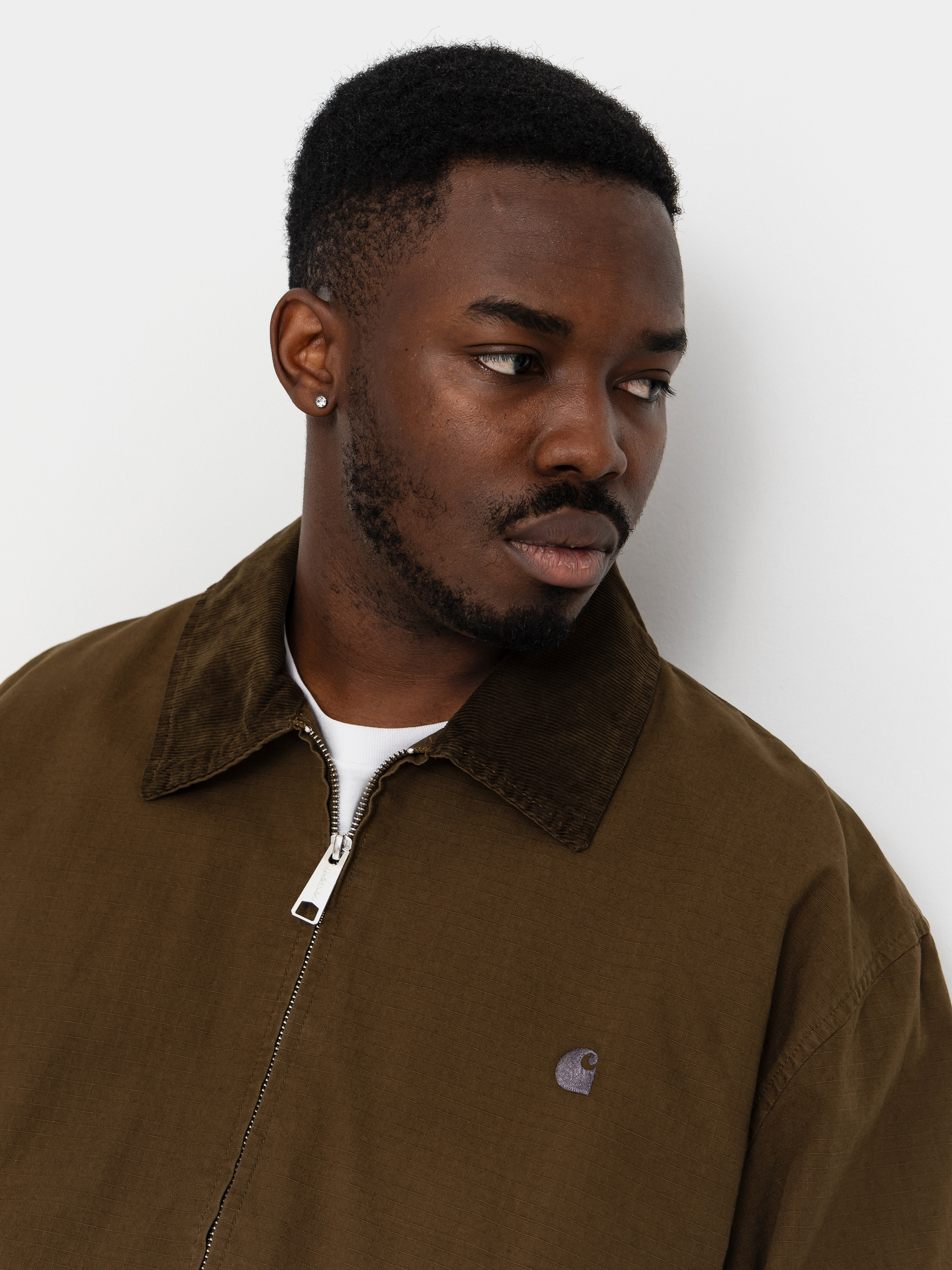 Bunda Carhartt WIP Madison Ripstop (dark beech/black)