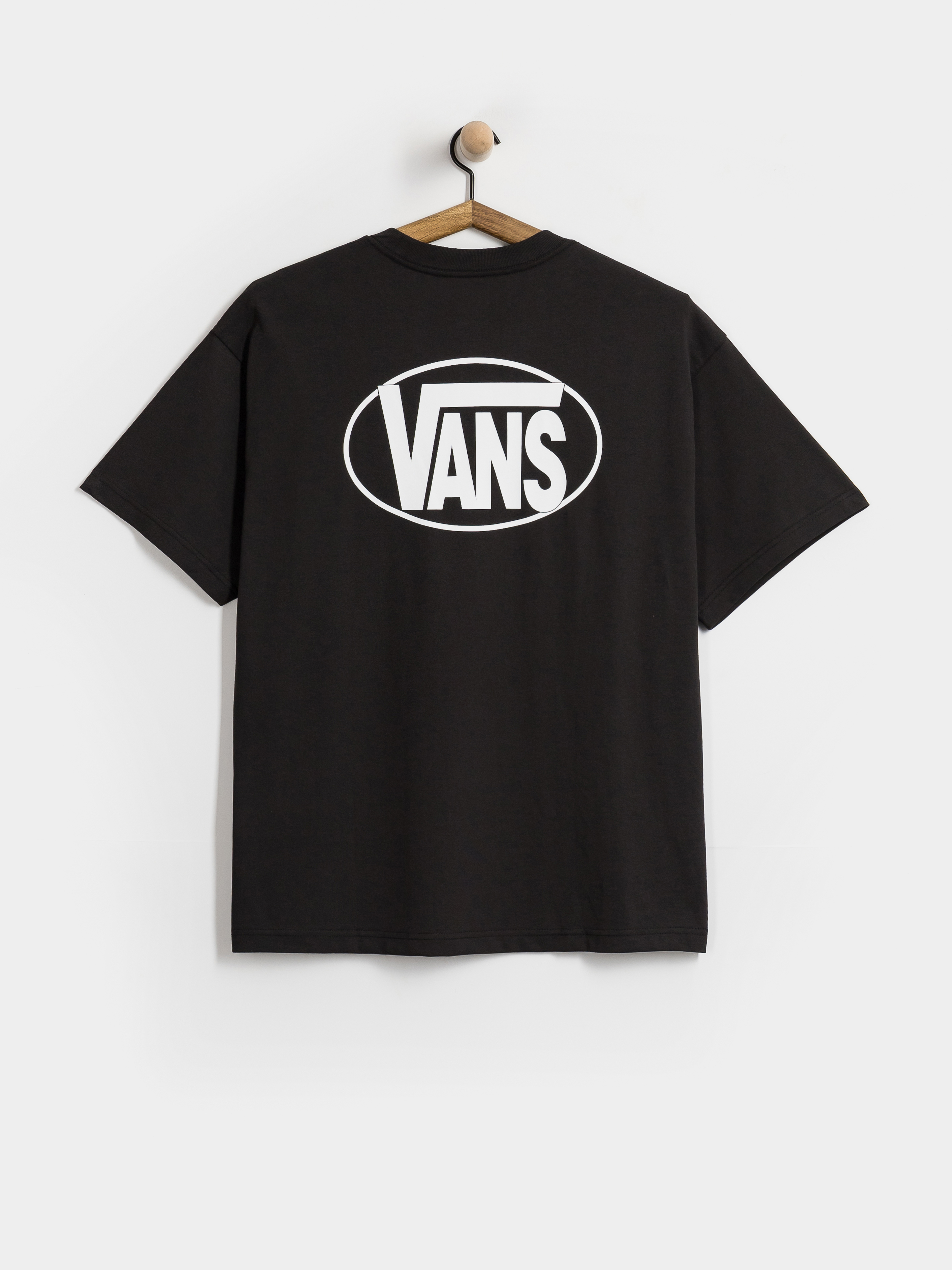 Tričko Vans Oval Logo Loose (black)