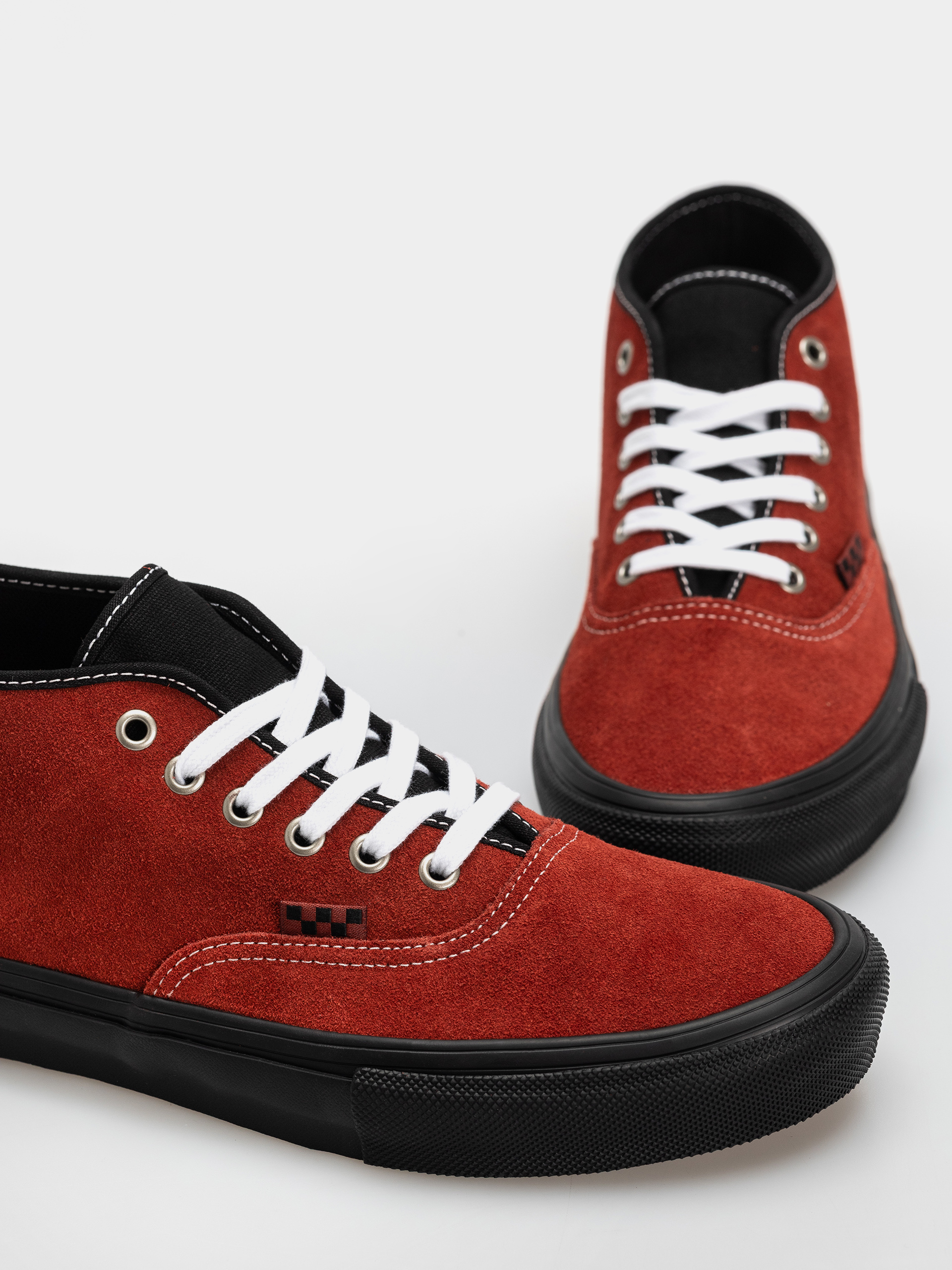 Boty Vans Skate Authentic Mid (poppy ember red)