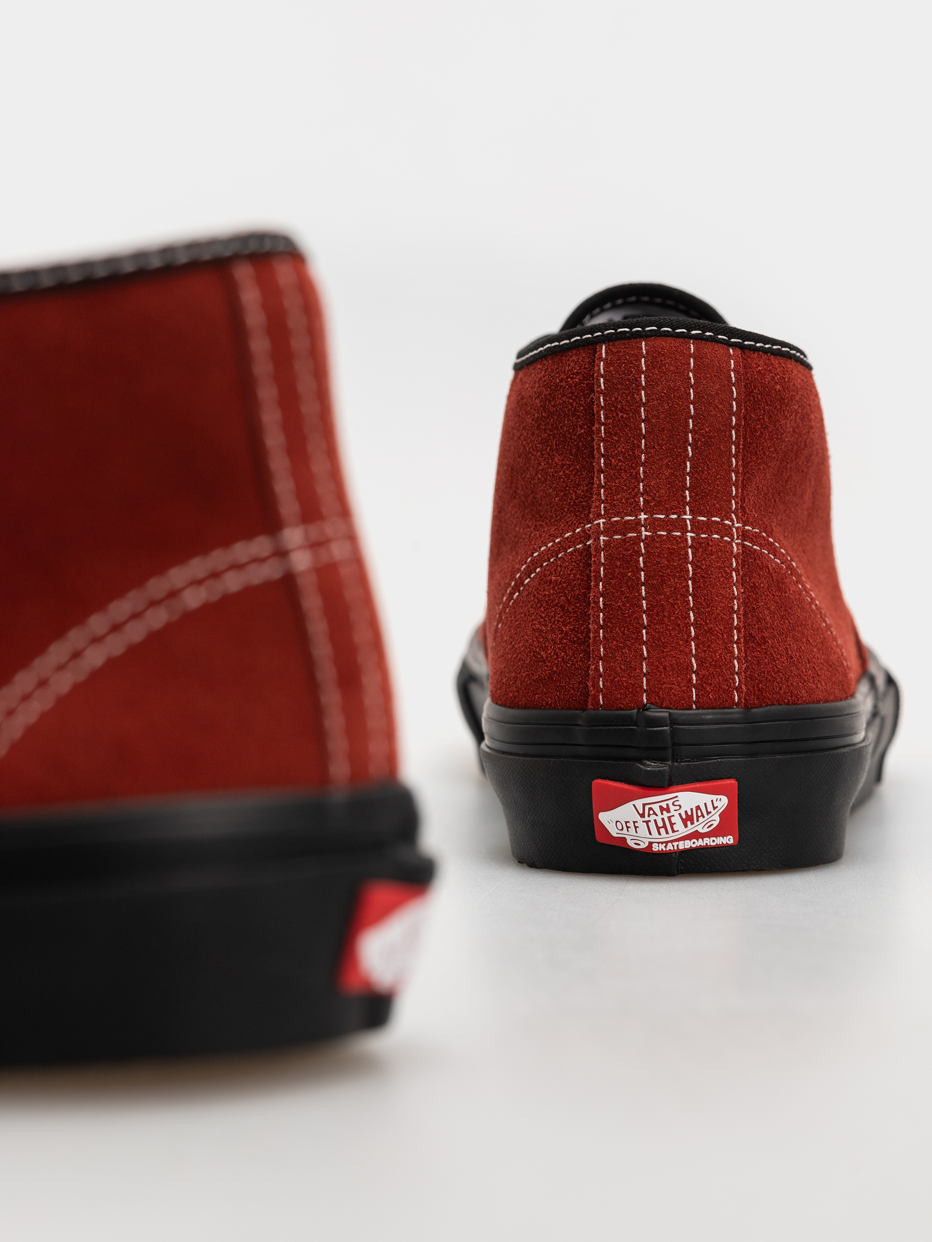 Boty Vans Skate Authentic Mid (poppy ember red)