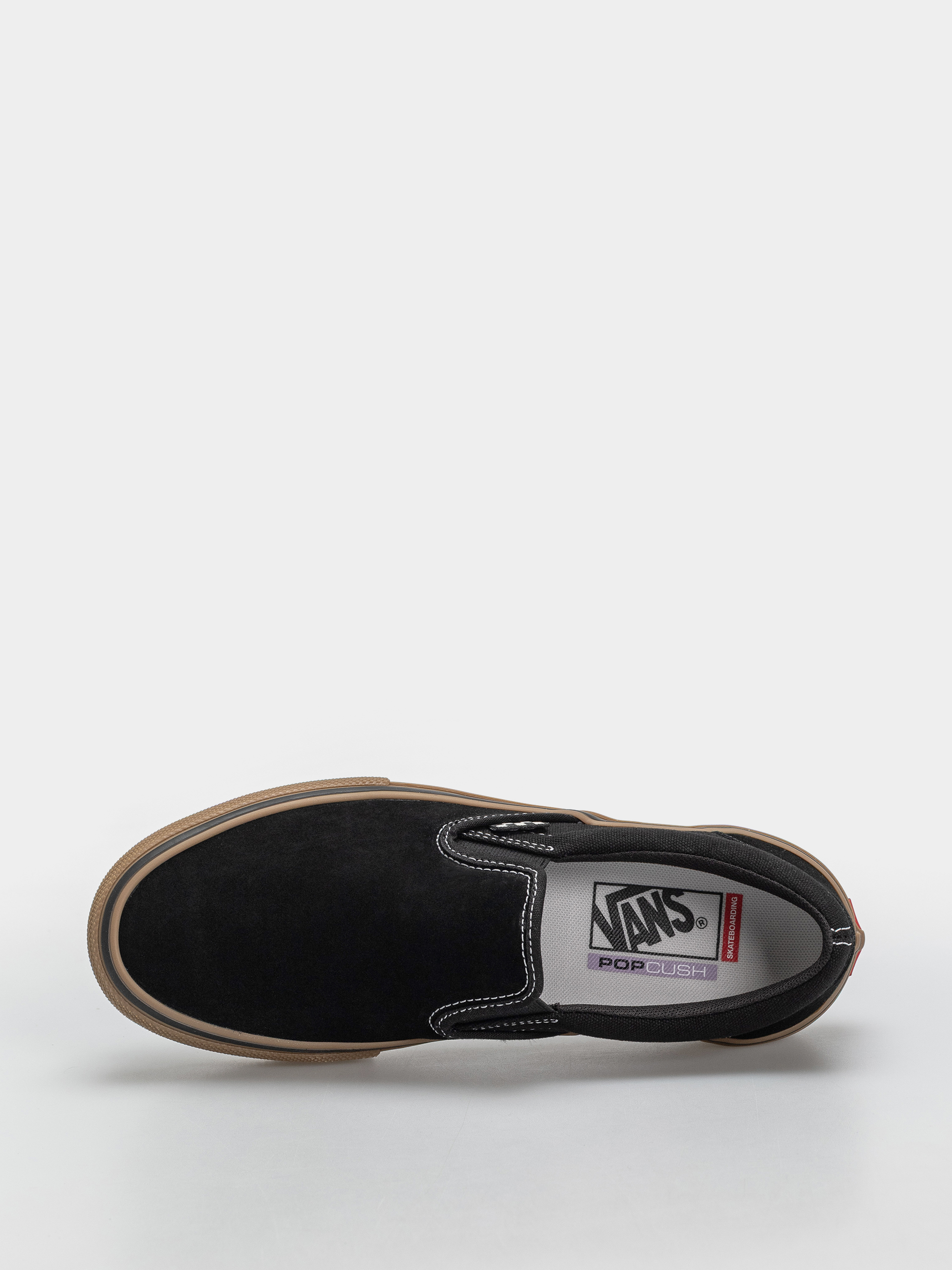 Boty Vans Skate Slip On (black/gum/white)