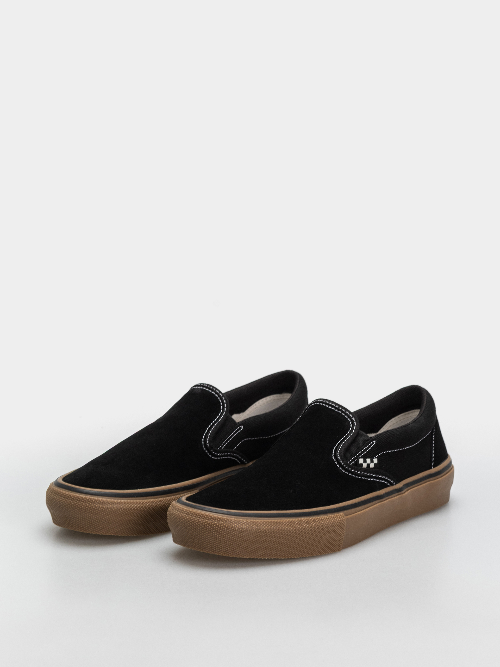 Boty Vans Skate Slip On (black/gum/white)