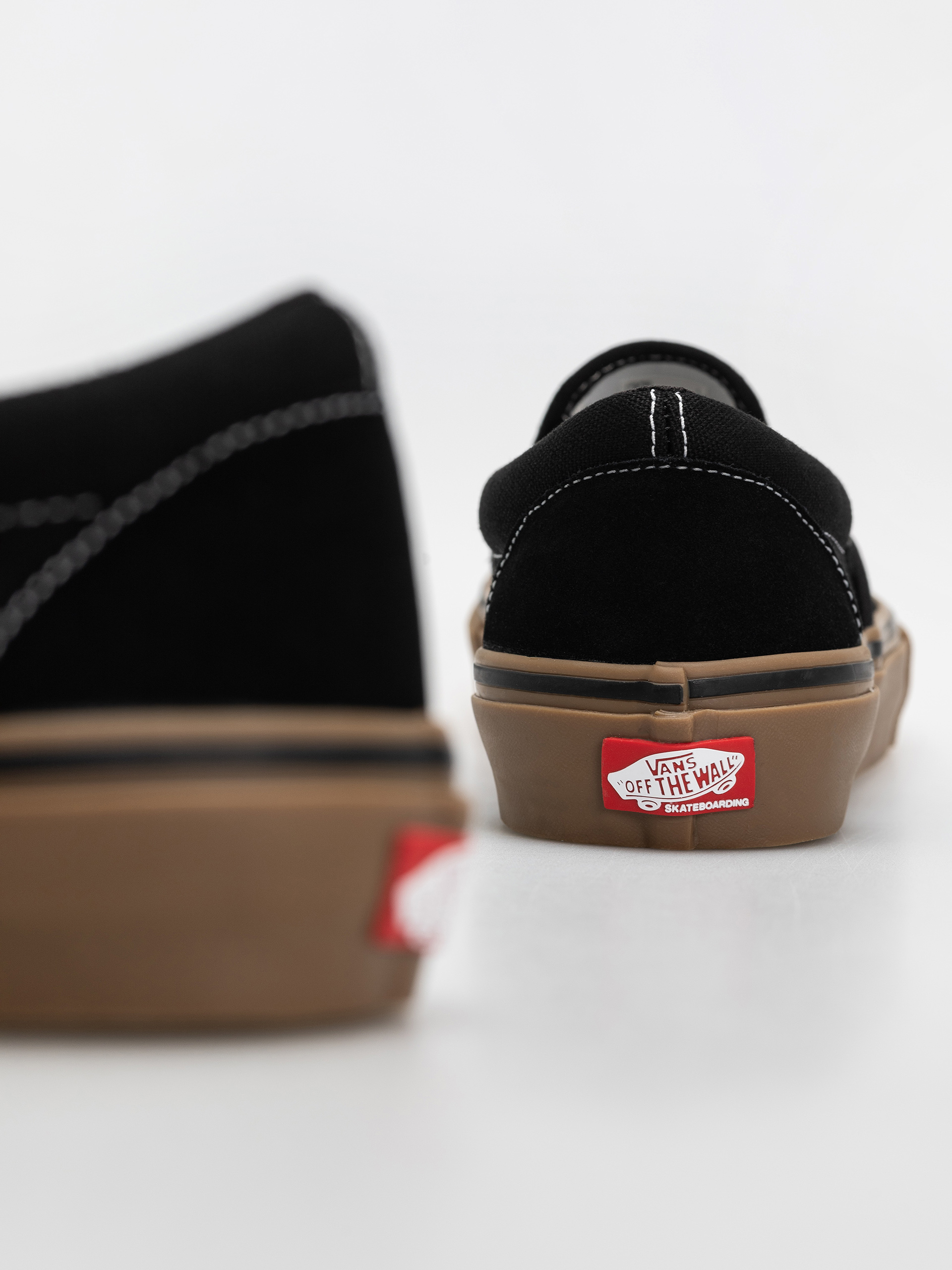 Boty Vans Skate Slip On (black/gum/white)