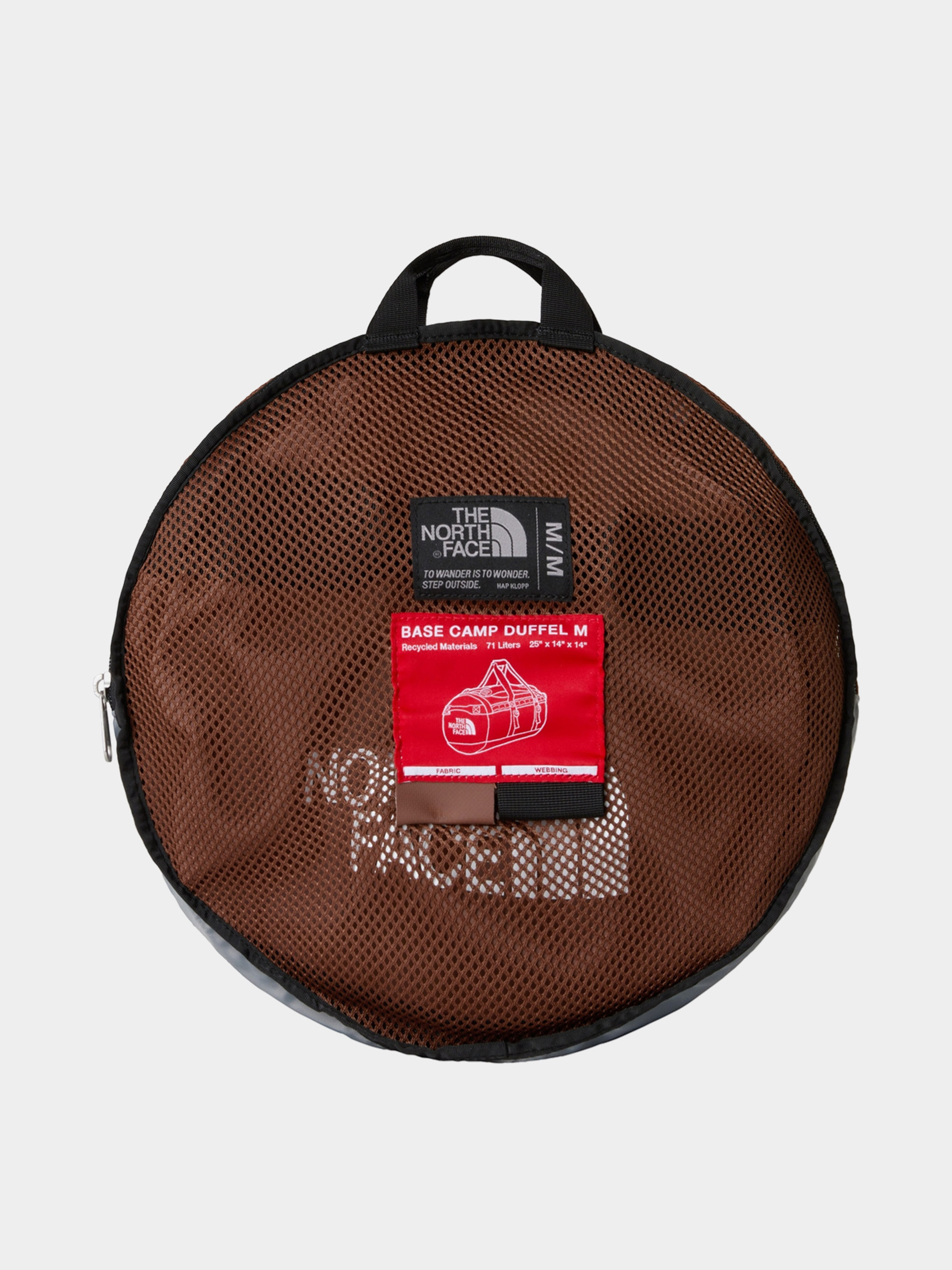 Taška The North Face Base Camp Duffel M (smokey brown/tnf black)