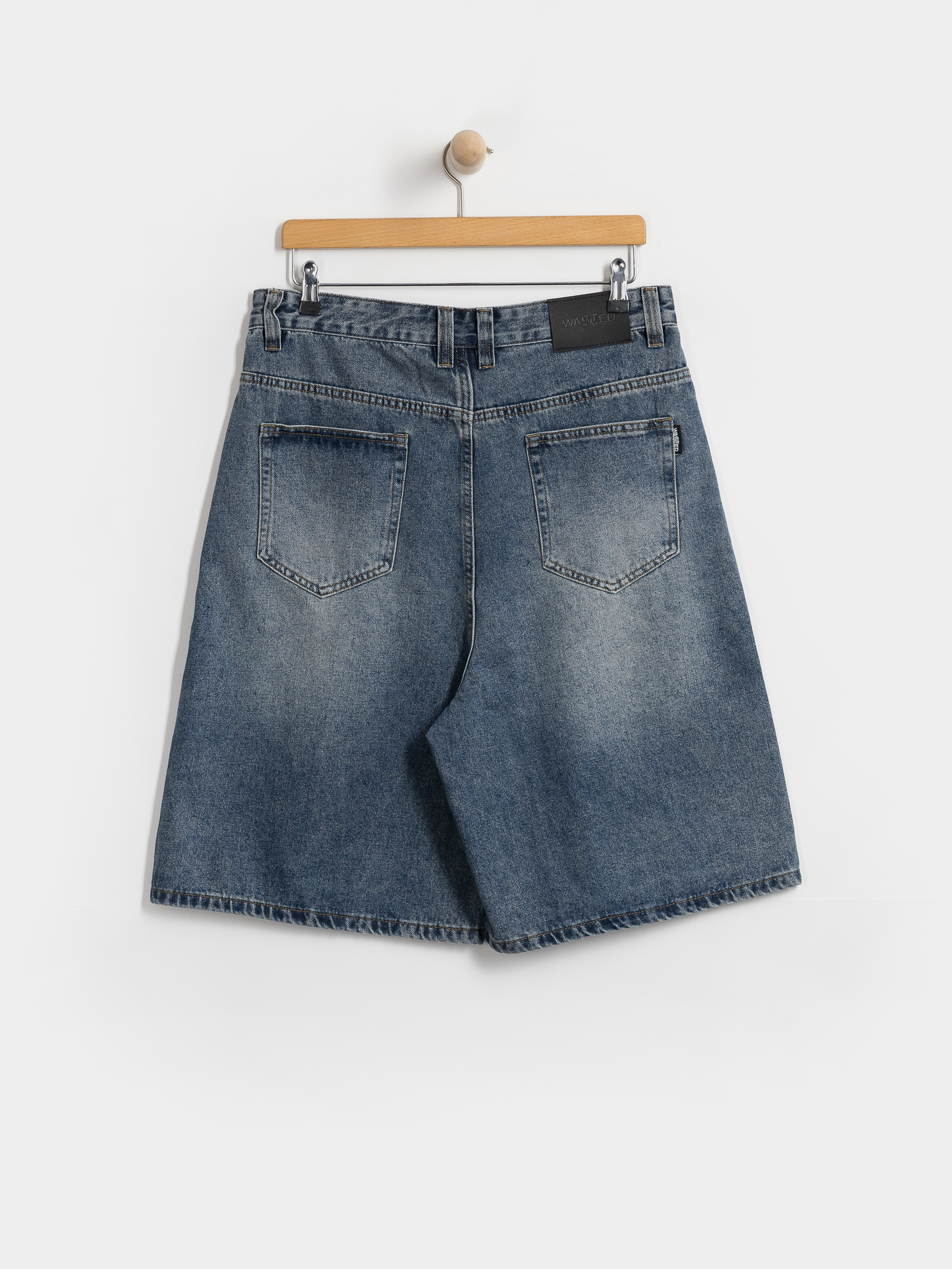 Kraťasy Wasted Paris Faded Casper (vintage blue)
