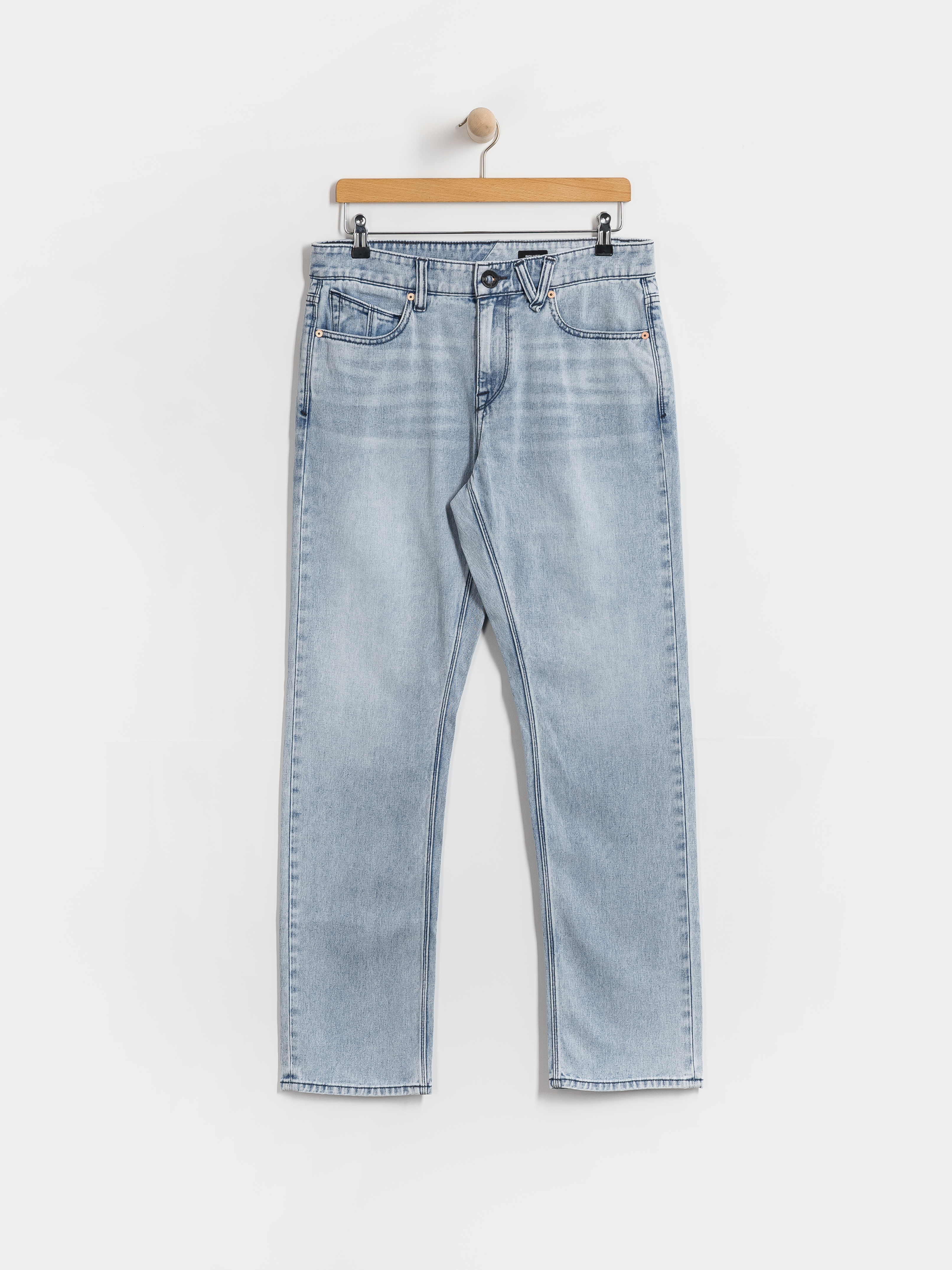 Kalhoty Volcom Solver (worn light blue)