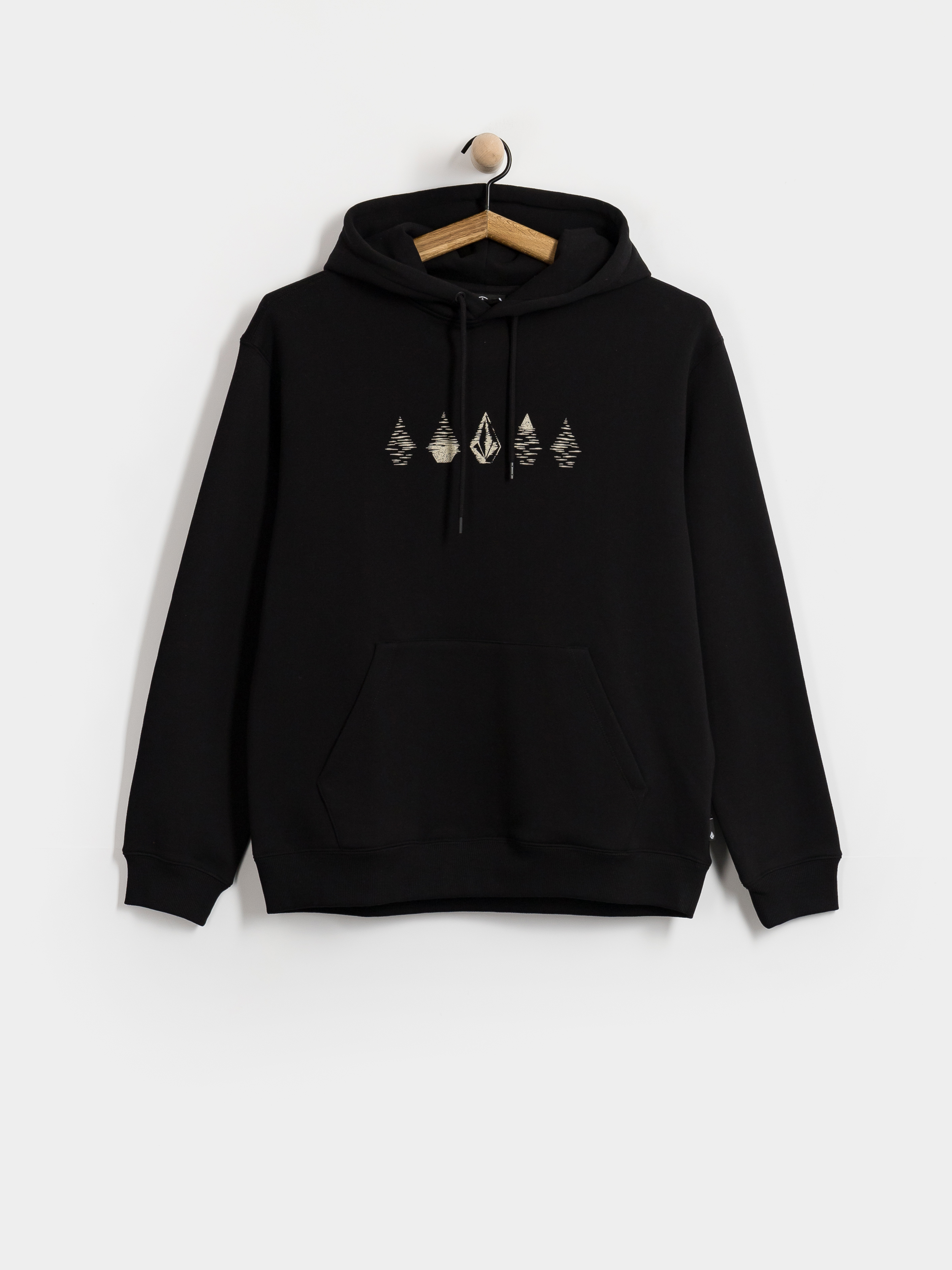 Mikina s kapucí Volcom Watanite HD (black)