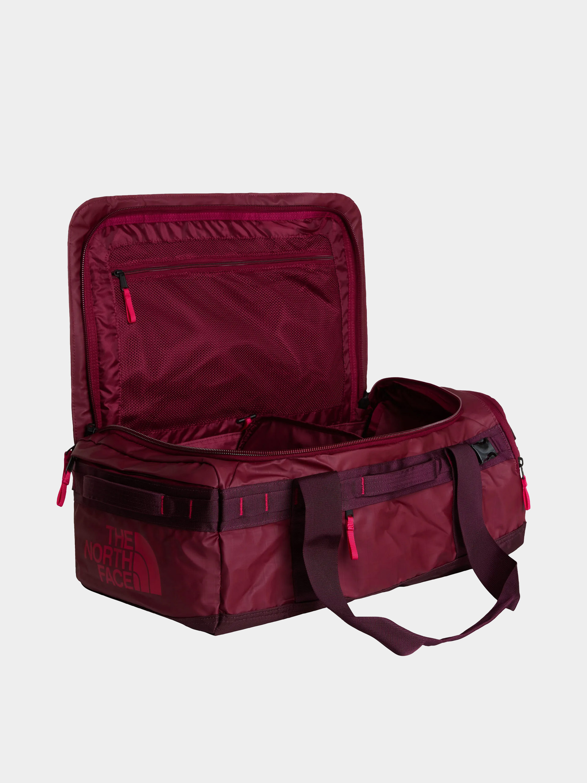 Taška The North Face Base Camp Voyager Duffel 42L (burgundy crush/deep bur)