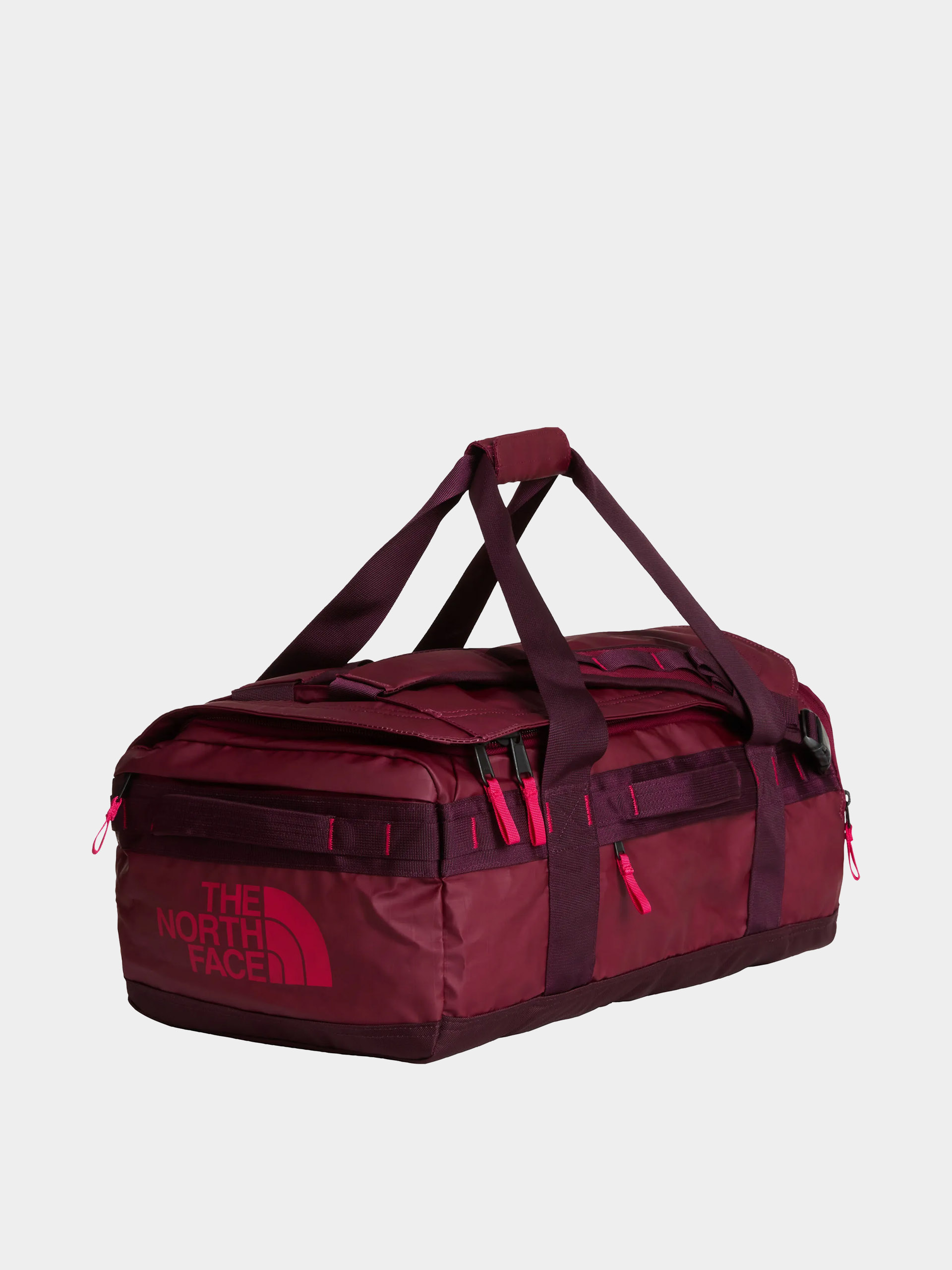 Taška The North Face Base Camp Voyager Duffel 42L (burgundy crush/deep bur)