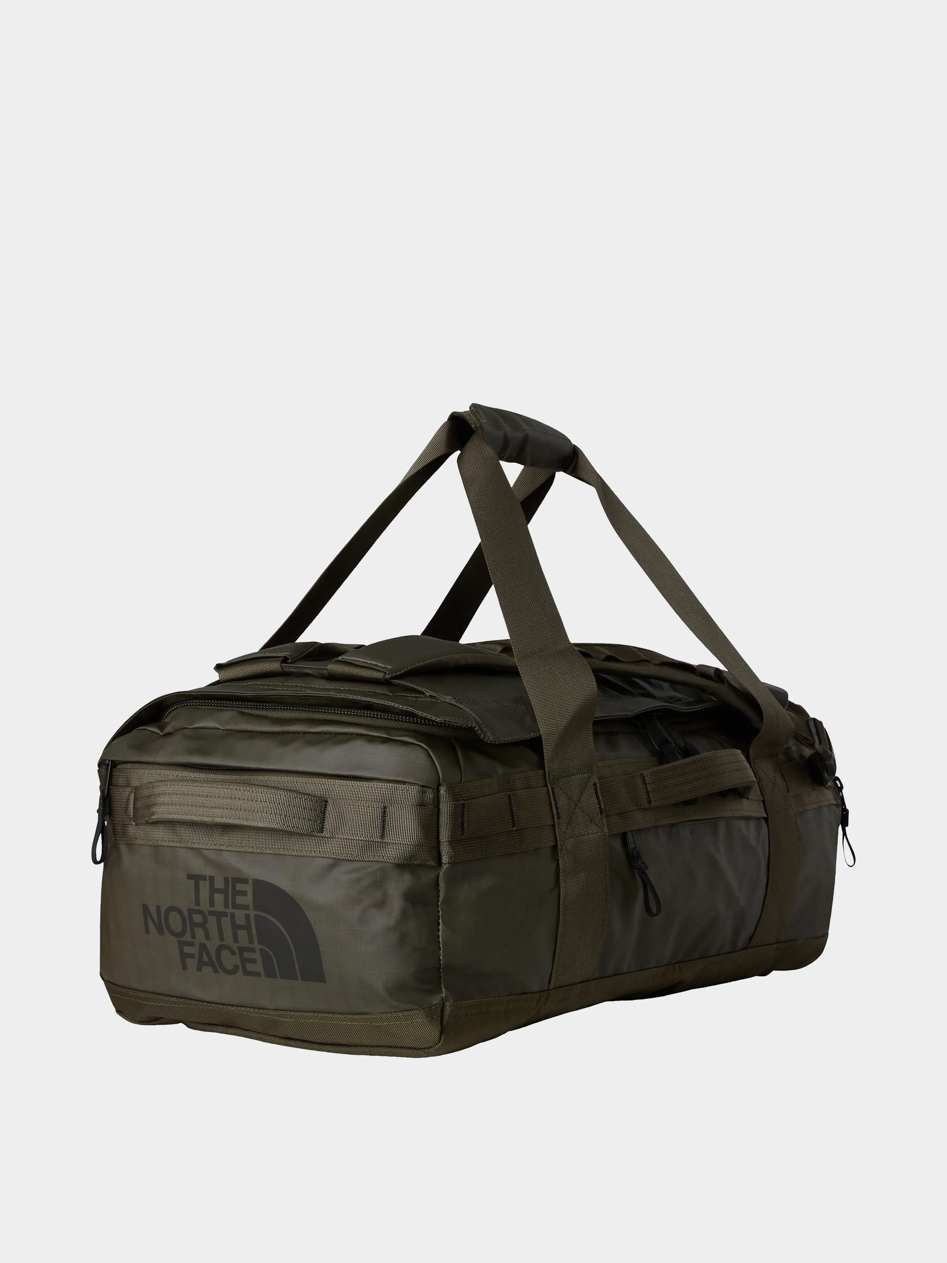 Tau0161ka The North Face Base Camp Voyager Duffel 42L (new taupe green/tnf black)