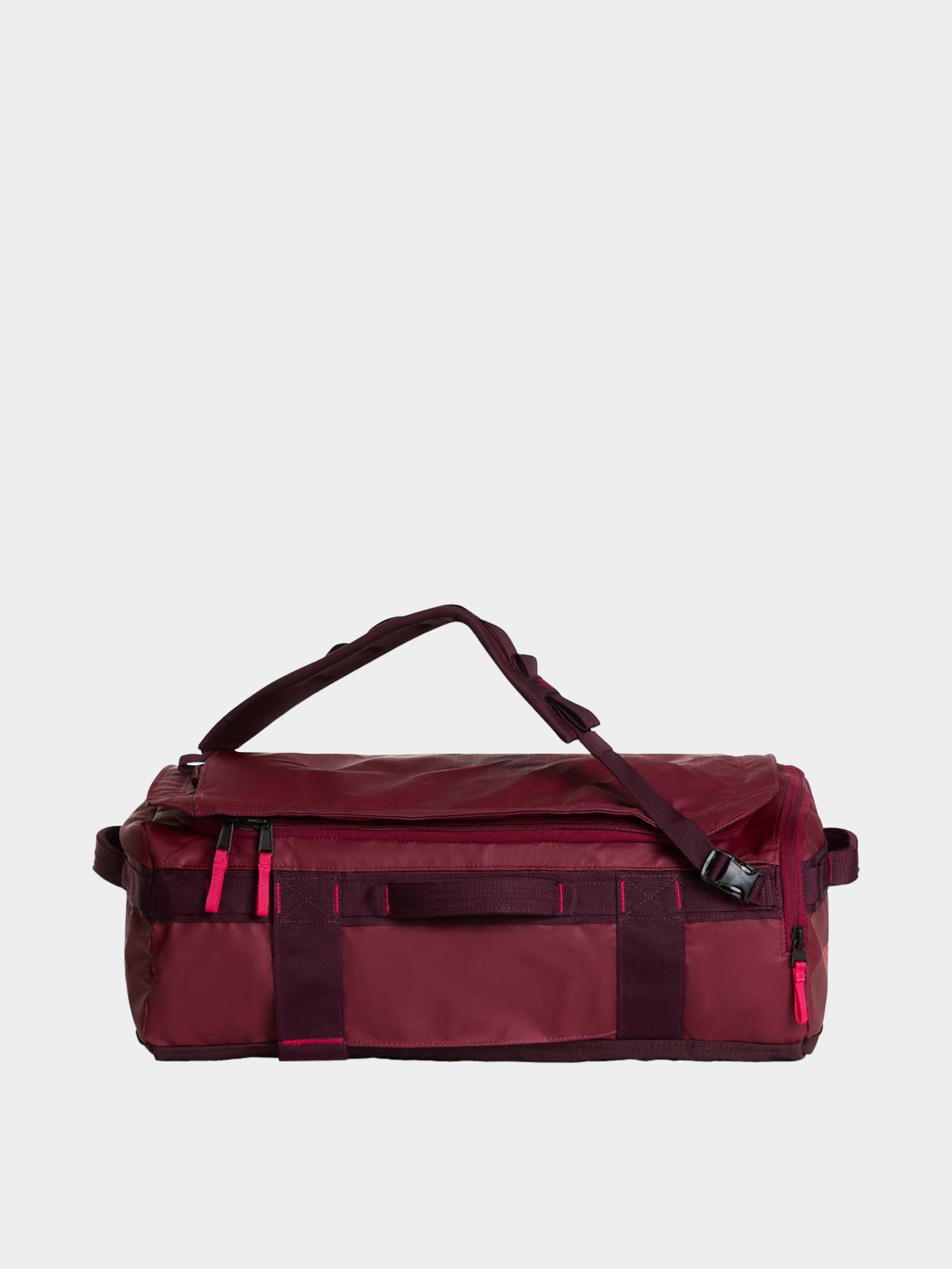 Taška The North Face Base Camp Voyager Duffel 32L (burgundy crush/deep bur)