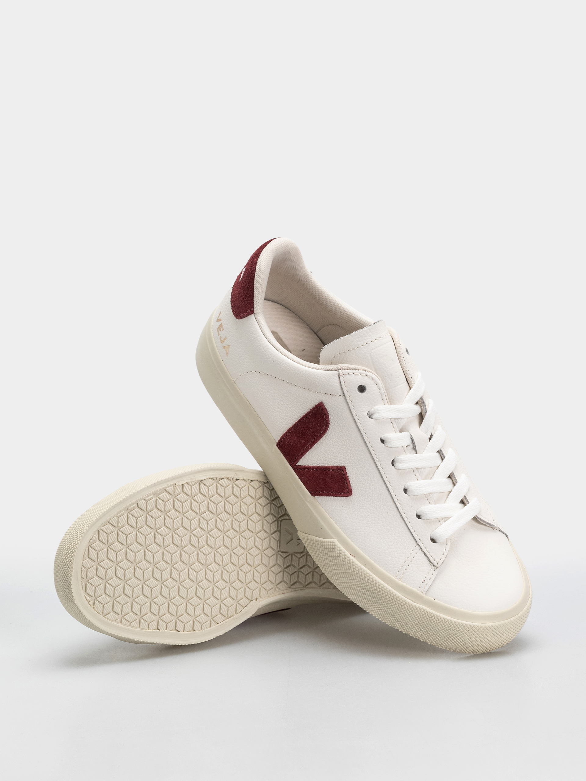 Boty Veja Campo Wmn (white grenat)