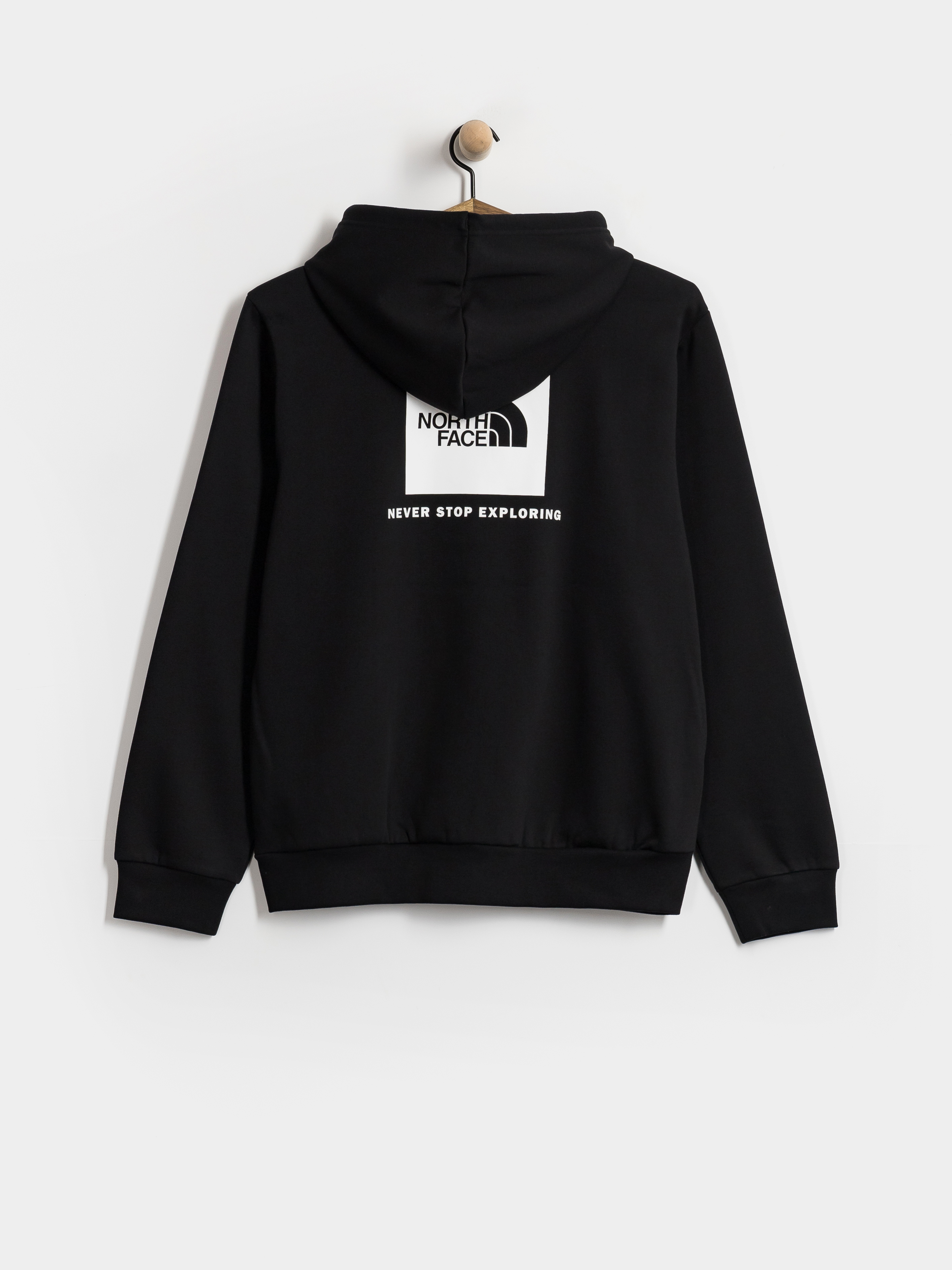 Mikina s kapucí The North Face Evolution Box Nse Regular HD (tnf black)